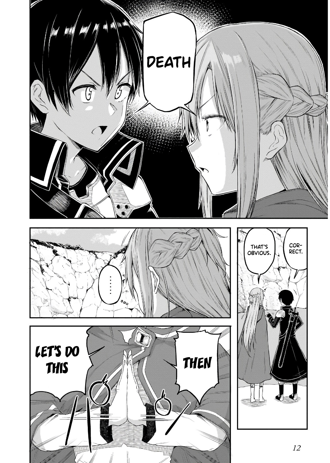 Sword Art Online: Progressive - Houei no Barcarole Chapter 1 page 10 - Chapter 1