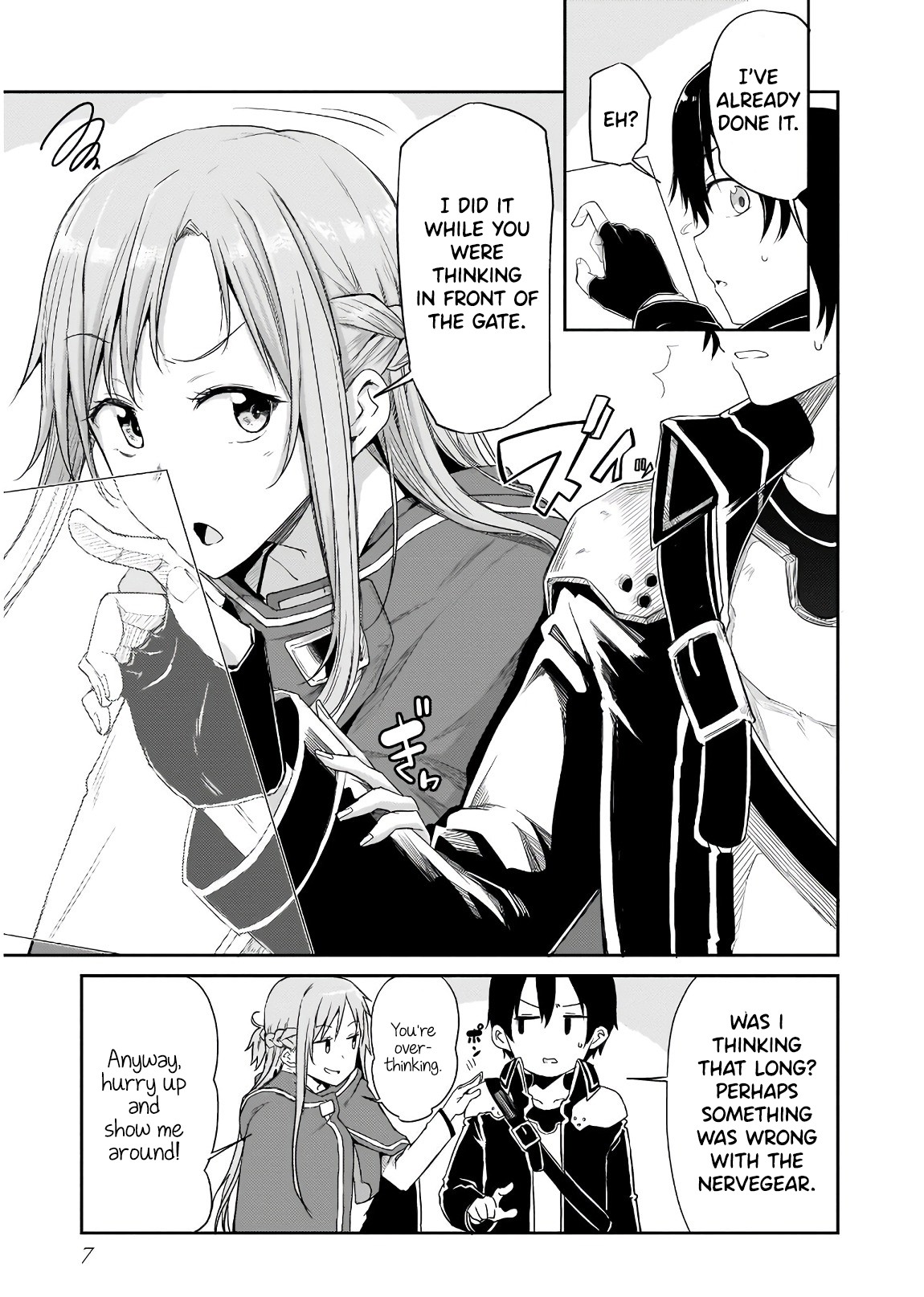 Sword Art Online: Progressive - Houei no Barcarole Chapter 1 page 5 - Chapter 1