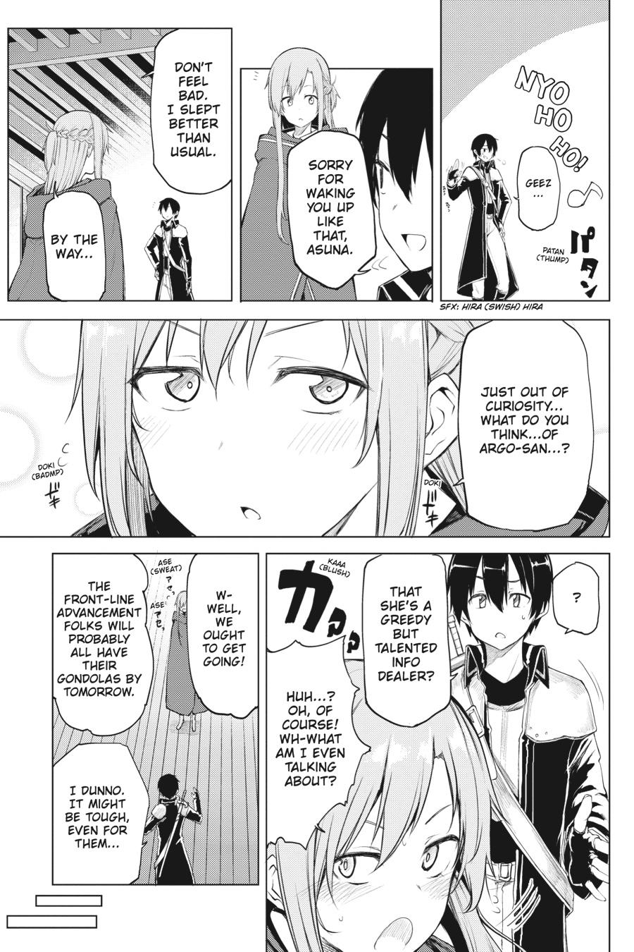 Sword Art Online: Progressive - Houei no Barcarole Chapter 10 page 5 - Chapter 10