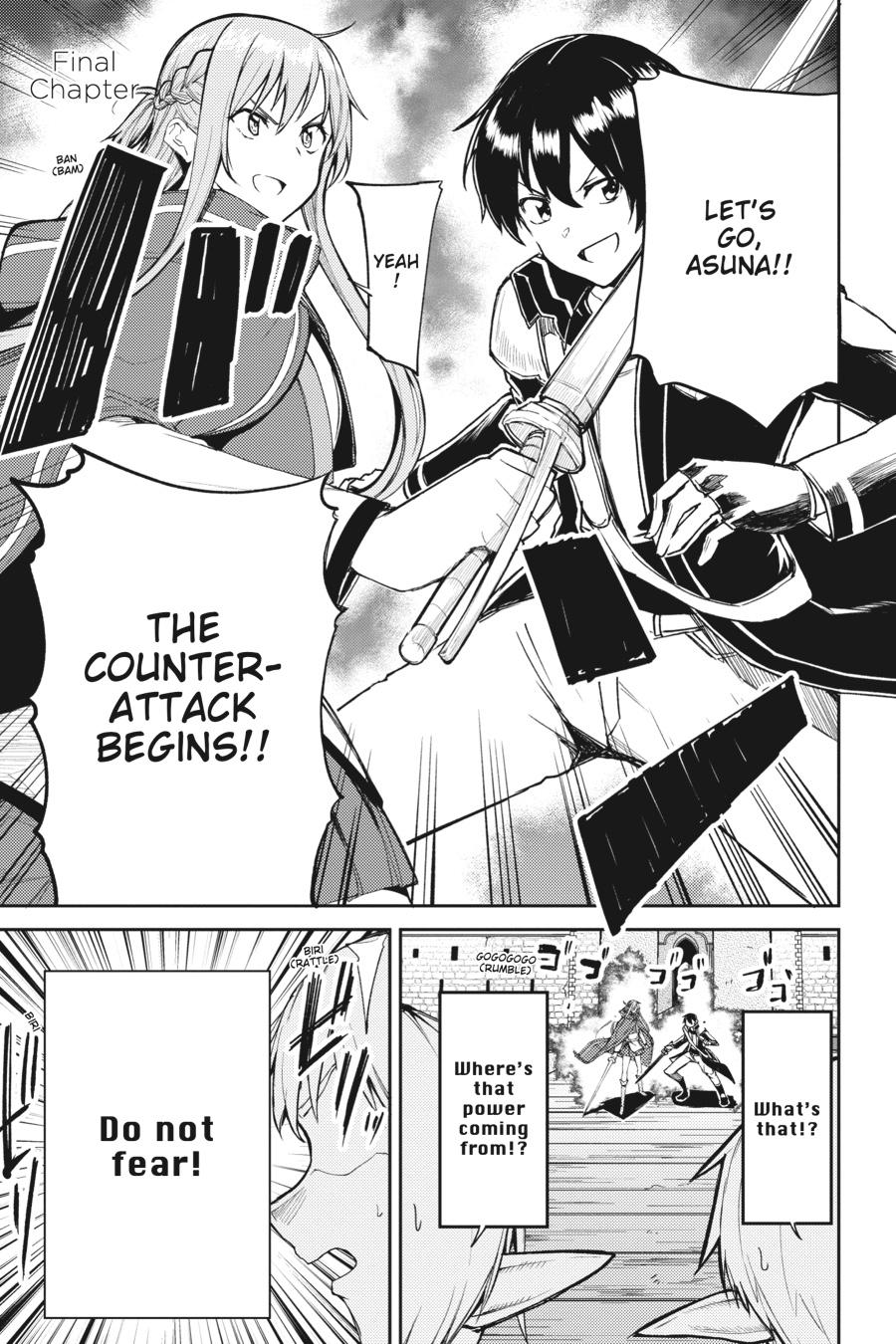 Sword Art Online: Progressive - Houei no Barcarole Chapter 17 page 1 - Chapter 17 [END]