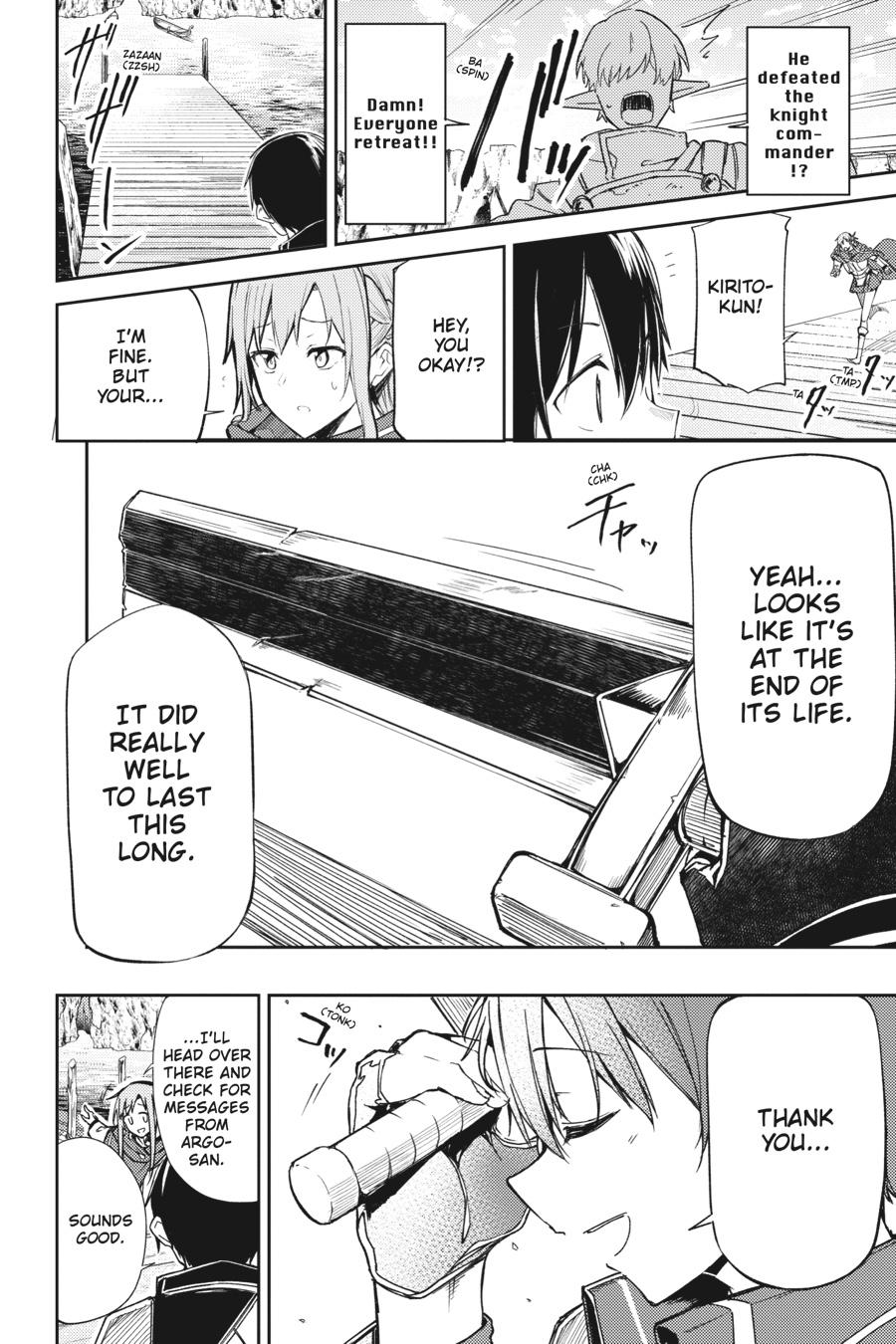 Sword Art Online: Progressive - Houei no Barcarole Chapter 17 page 10 - Chapter 17 [END]