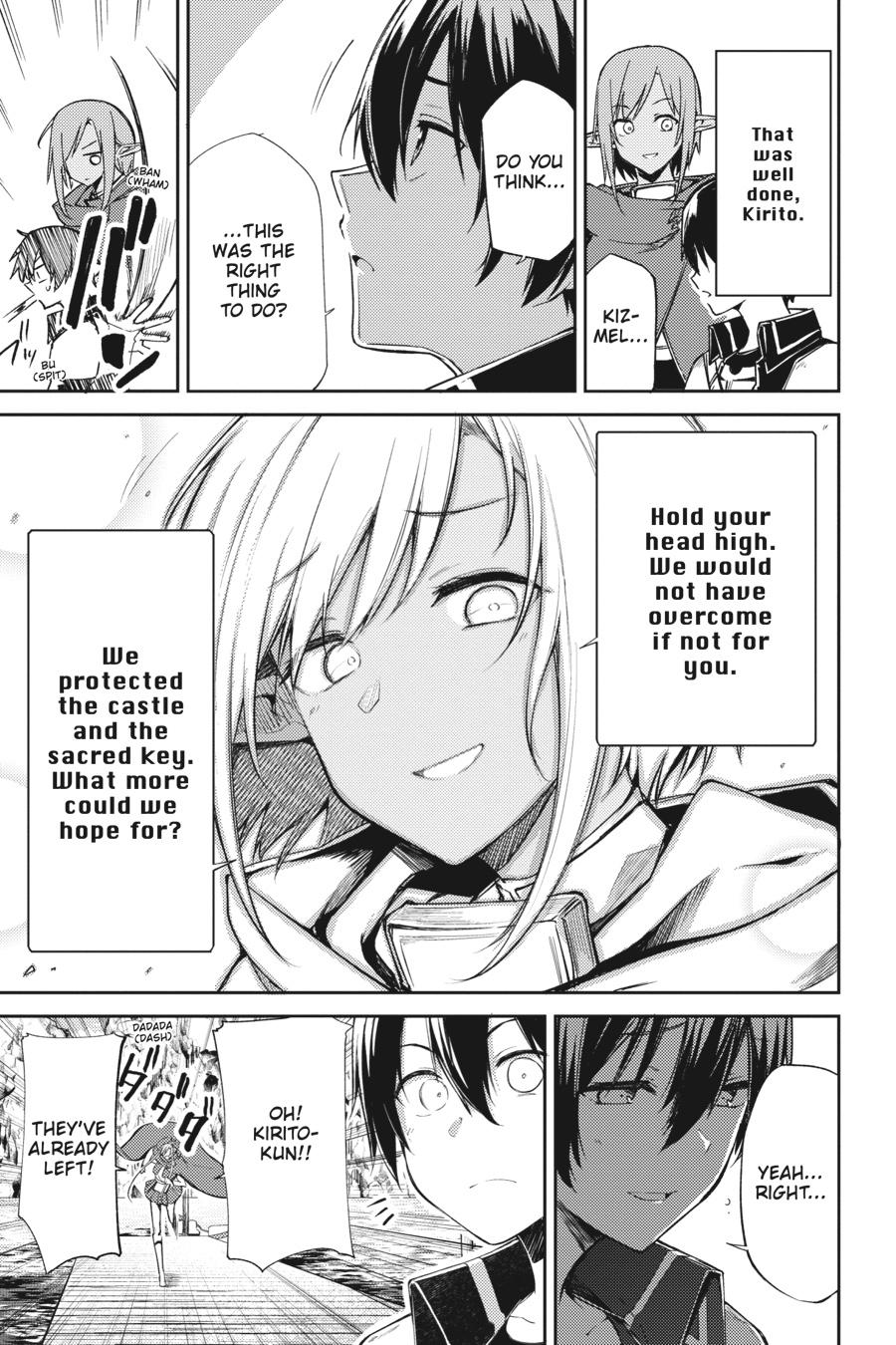 Sword Art Online: Progressive - Houei no Barcarole Chapter 17 page 11 - Chapter 17 [END]