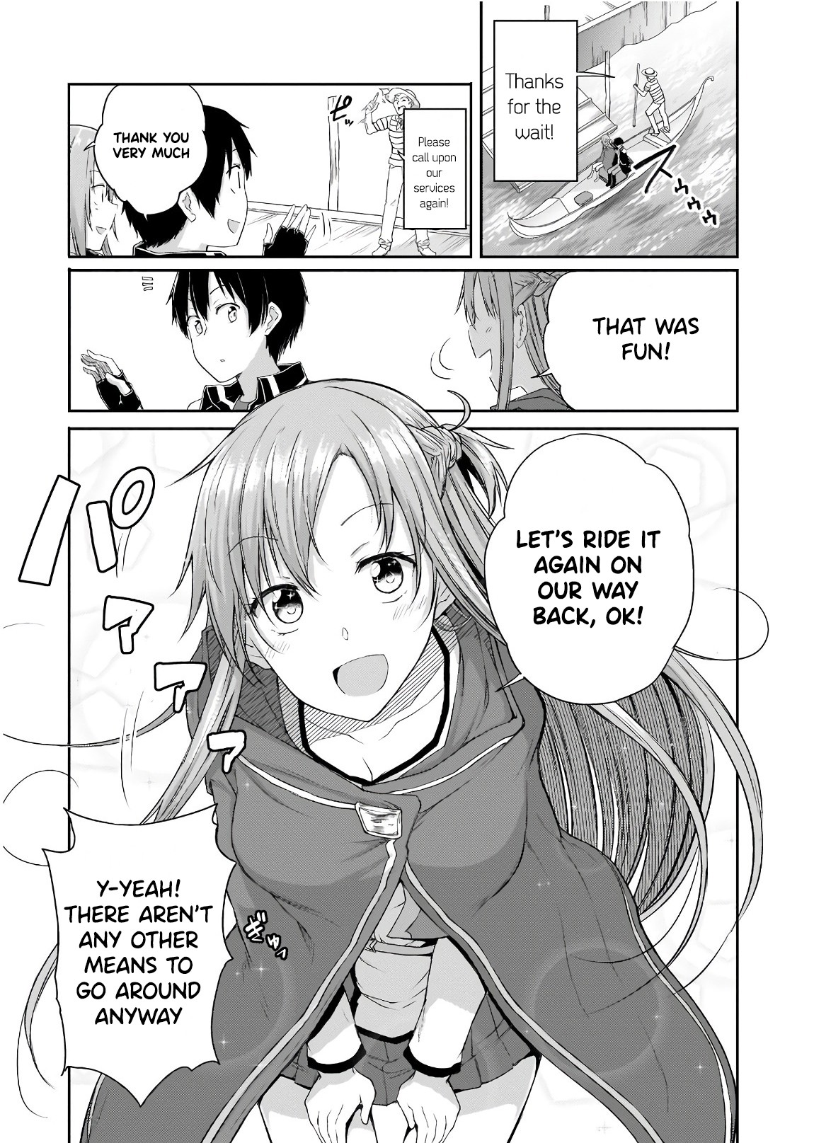 Sword Art Online: Progressive - Houei no Barcarole Chapter 2 page 10 - Chapter 2