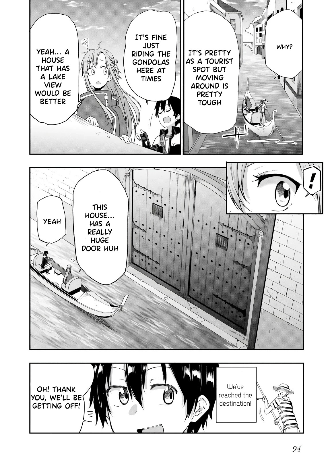 Sword Art Online: Progressive - Houei no Barcarole Chapter 3 page 19 - Chapter 3