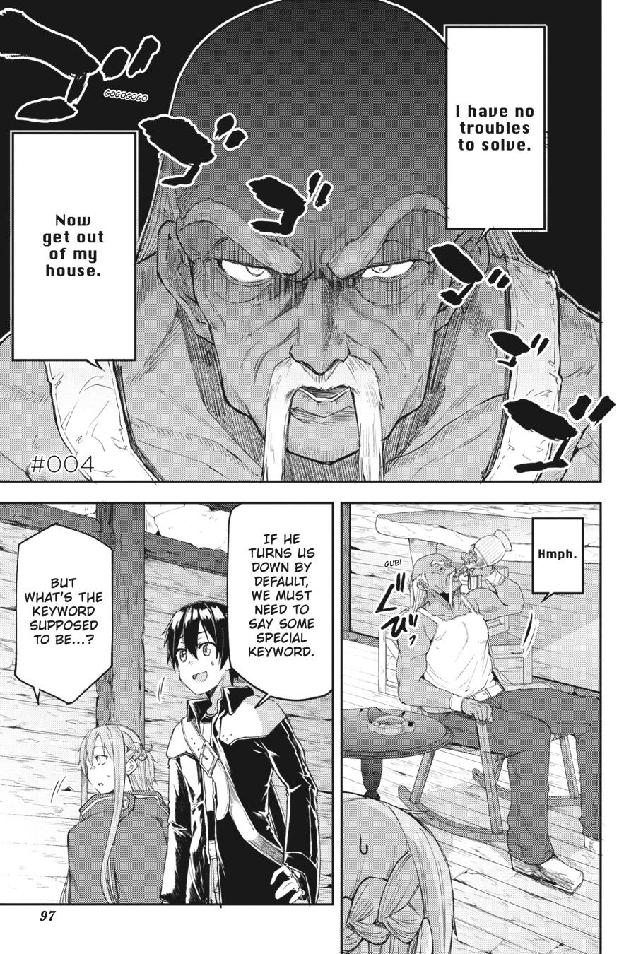 Sword Art Online: Progressive - Houei no Barcarole Chapter 4 page 1 - Chapter 4