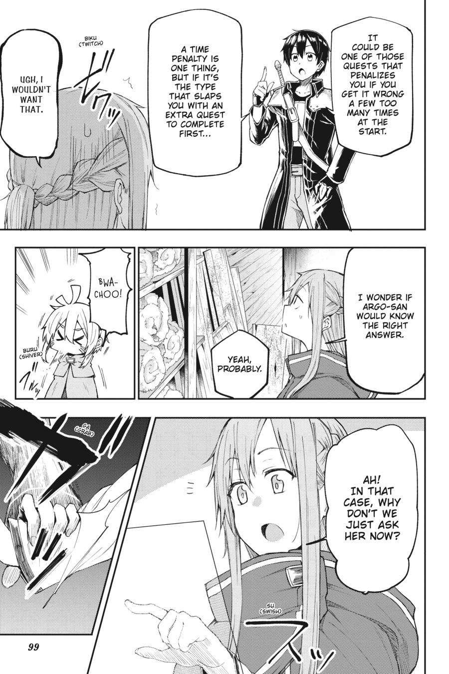 Sword Art Online: Progressive - Houei no Barcarole Chapter 4 page 3 - Chapter 4