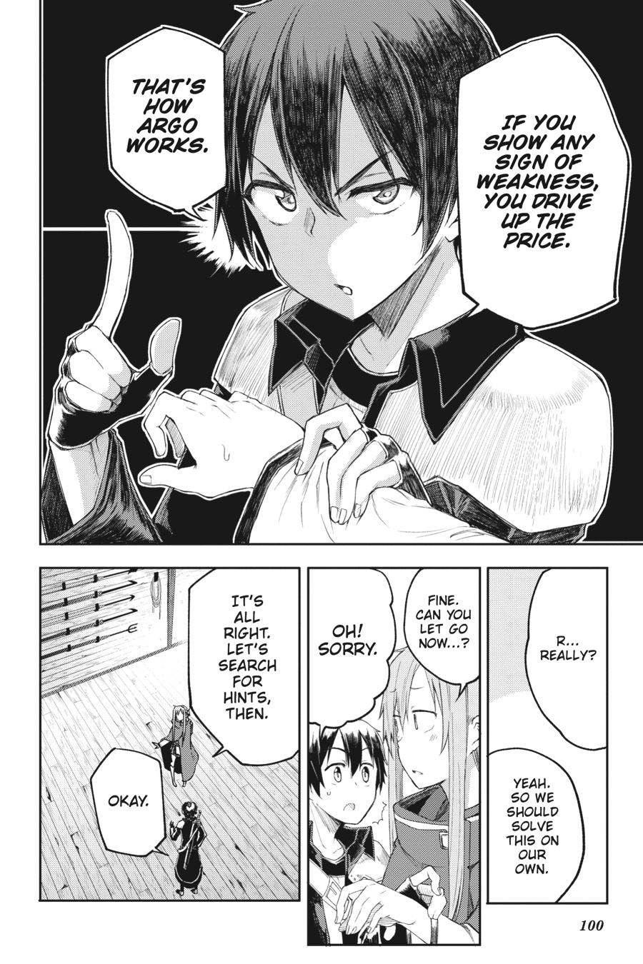 Sword Art Online: Progressive - Houei no Barcarole Chapter 4 page 4 - Chapter 4