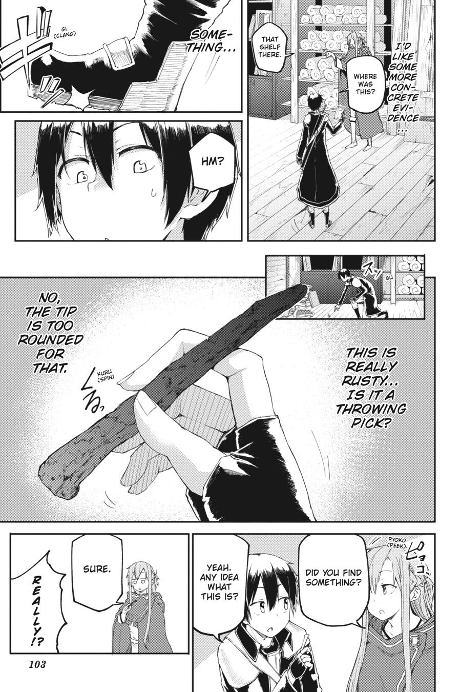 Sword Art Online: Progressive - Houei no Barcarole Chapter 4 page 7 - Chapter 4