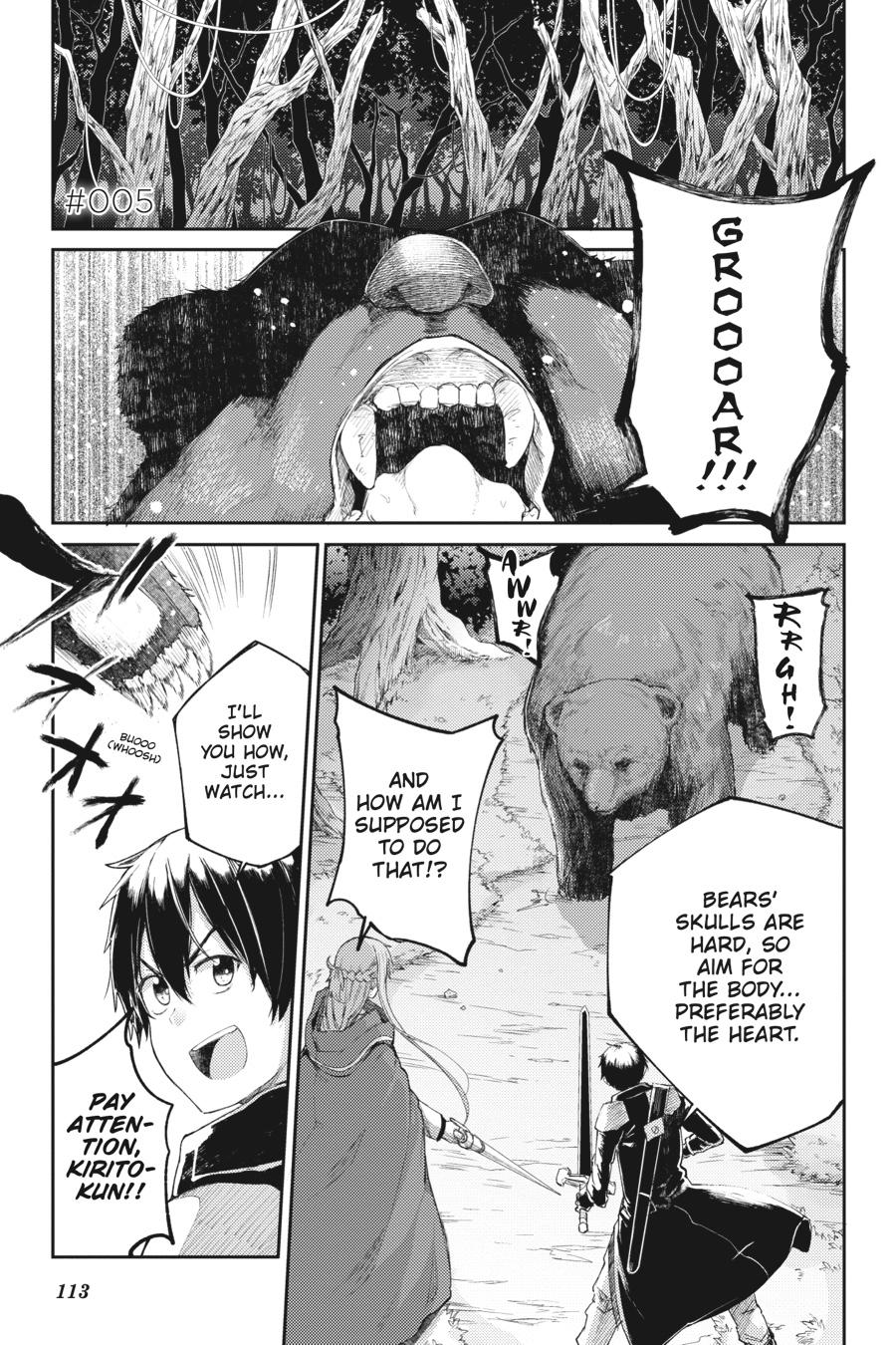 Sword Art Online: Progressive - Houei no Barcarole Chapter 5 page 1 - Chapter 5