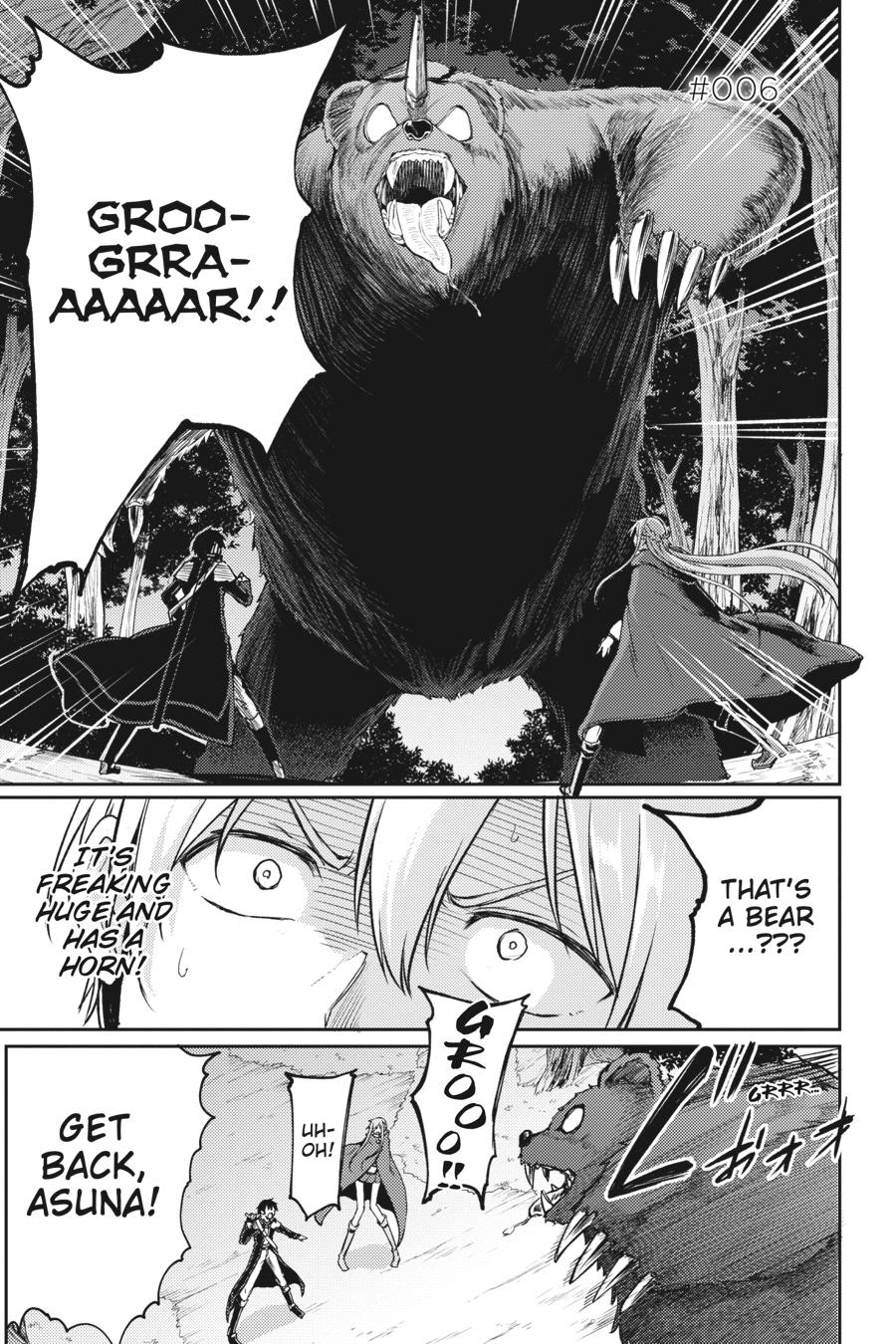 Sword Art Online: Progressive - Houei no Barcarole Chapter 6 page 1 - Chapter 6