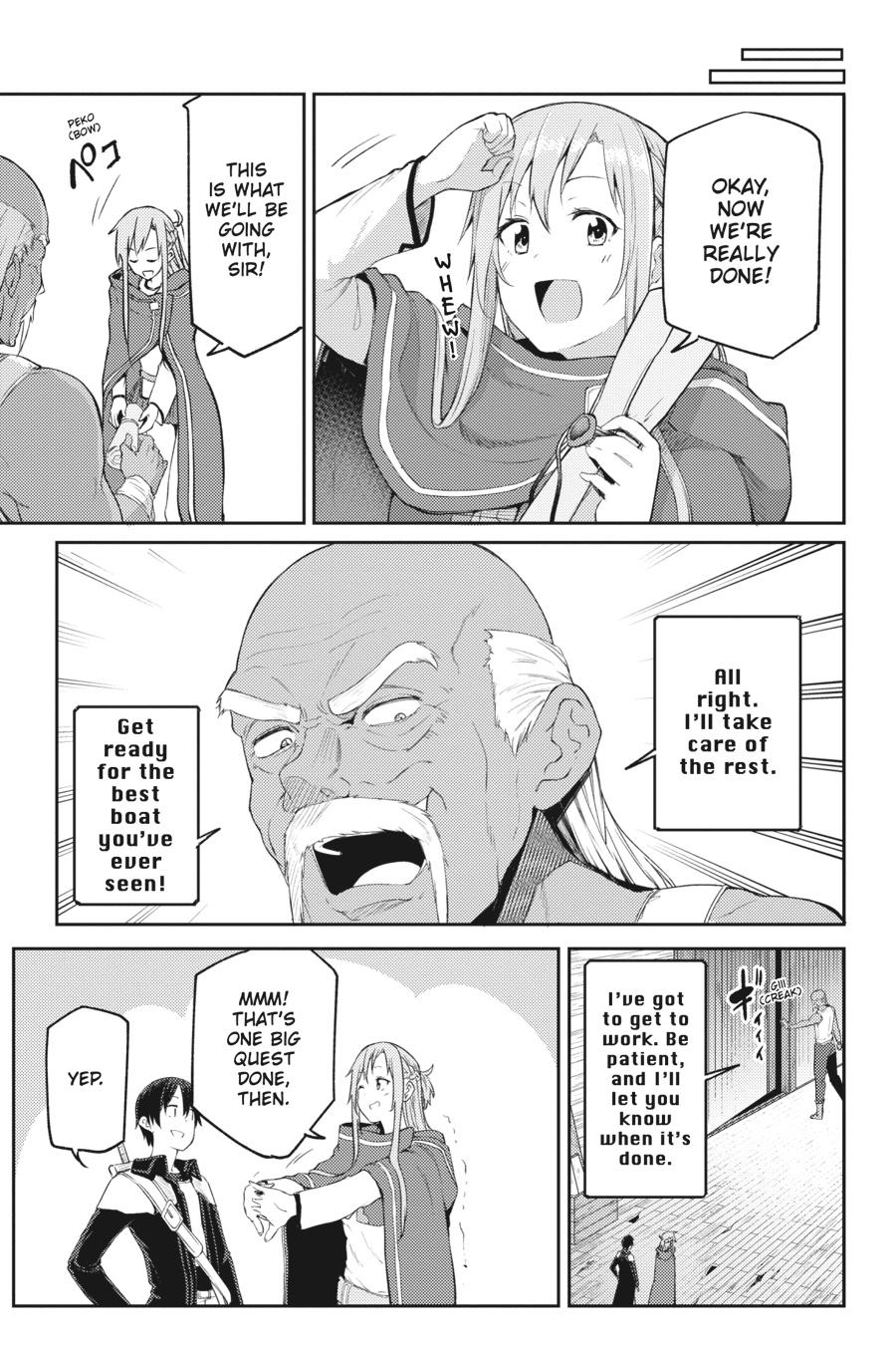 Sword Art Online: Progressive - Houei no Barcarole Chapter 7 page 10 - Chapter 7