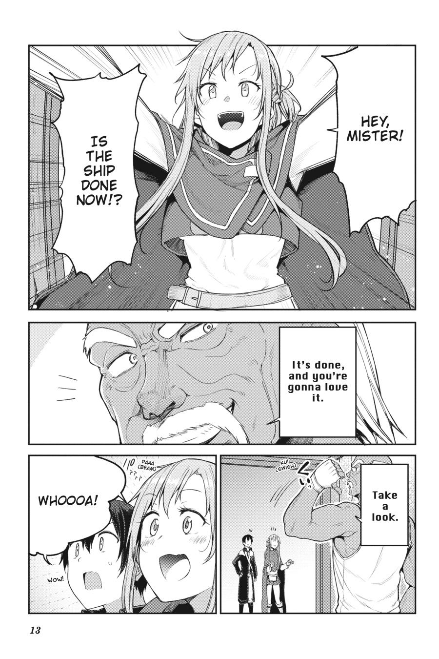 Sword Art Online: Progressive - Houei no Barcarole Chapter 7 page 14 - Chapter 7