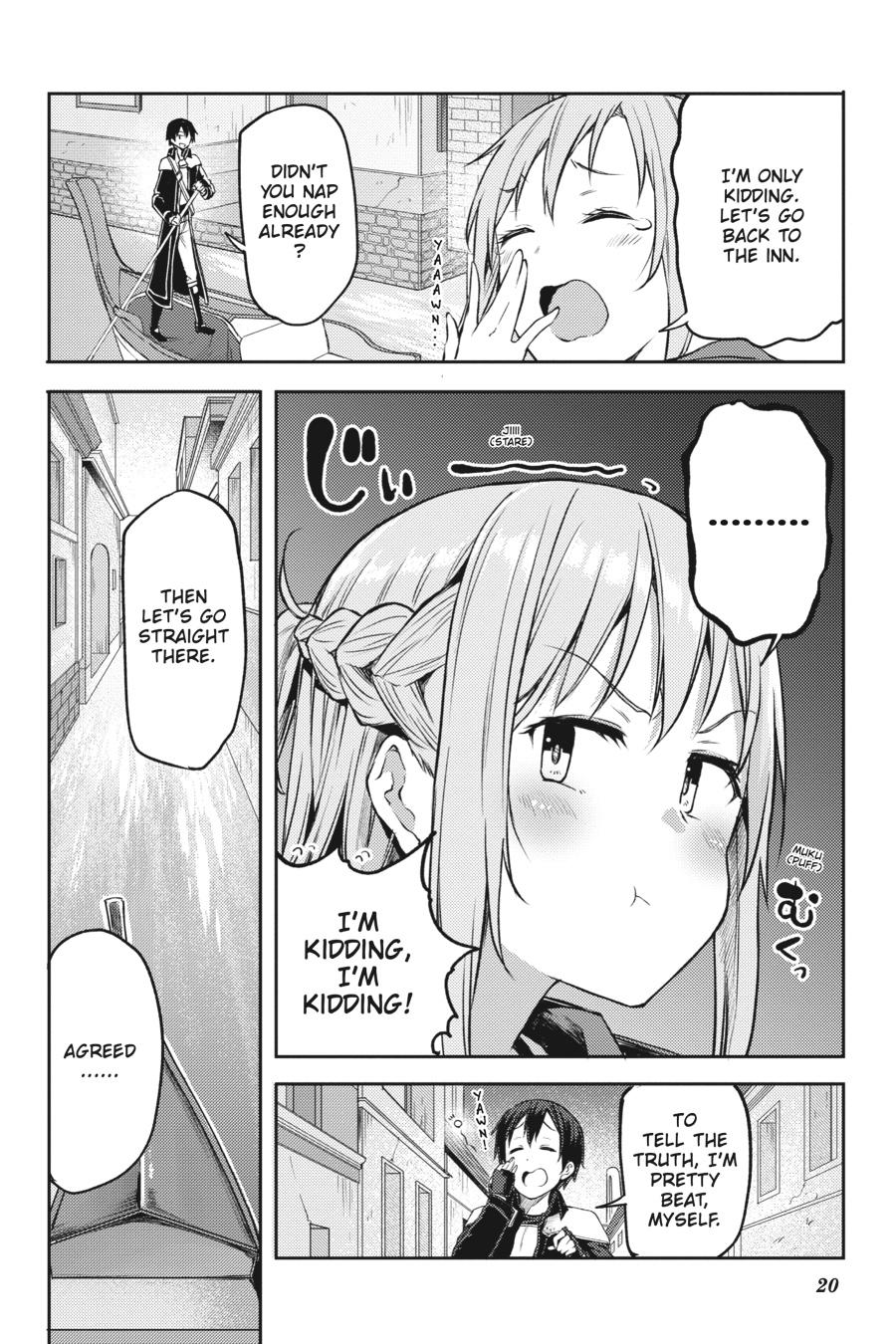 Sword Art Online: Progressive - Houei no Barcarole Chapter 7 page 20 - Chapter 7