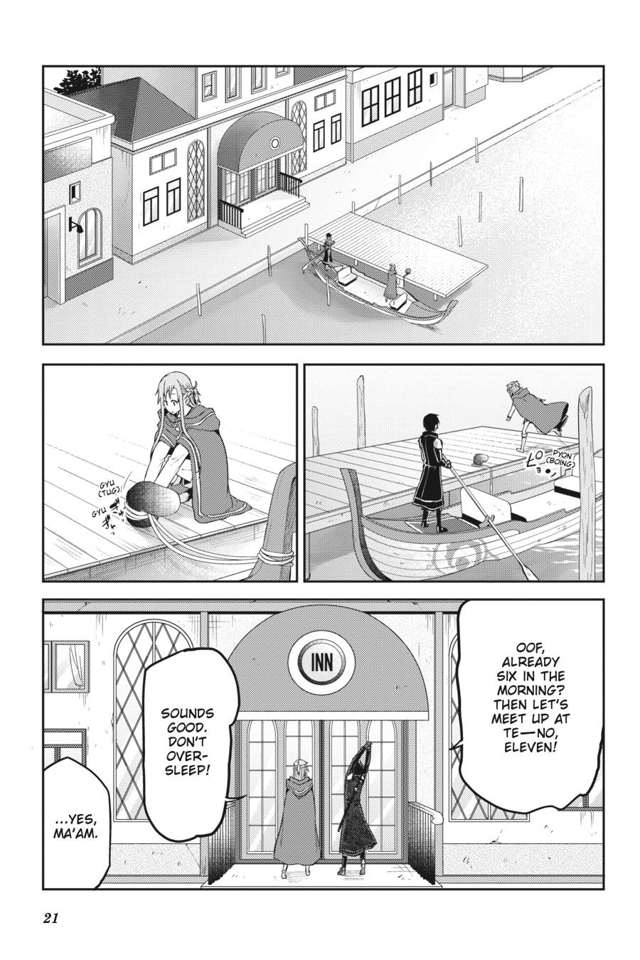 Sword Art Online: Progressive - Houei no Barcarole Chapter 7 page 21 - Chapter 7