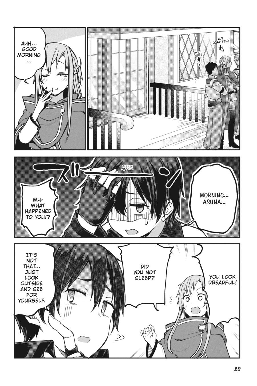 Sword Art Online: Progressive - Houei no Barcarole Chapter 7 page 22 - Chapter 7