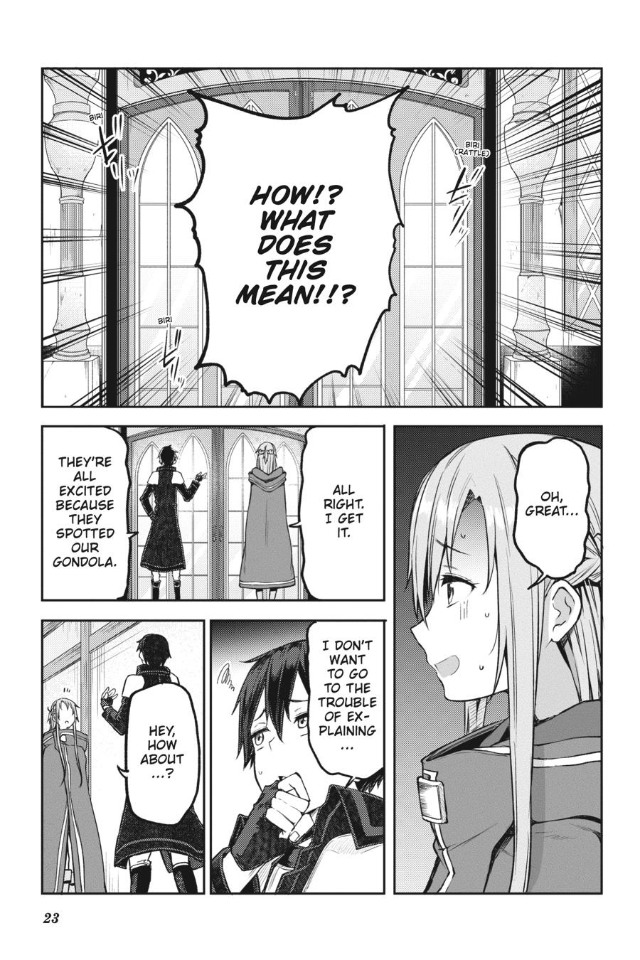Sword Art Online: Progressive - Houei no Barcarole Chapter 7 page 23 - Chapter 7