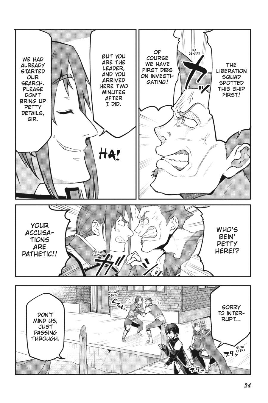 Sword Art Online: Progressive - Houei no Barcarole Chapter 7 page 24 - Chapter 7