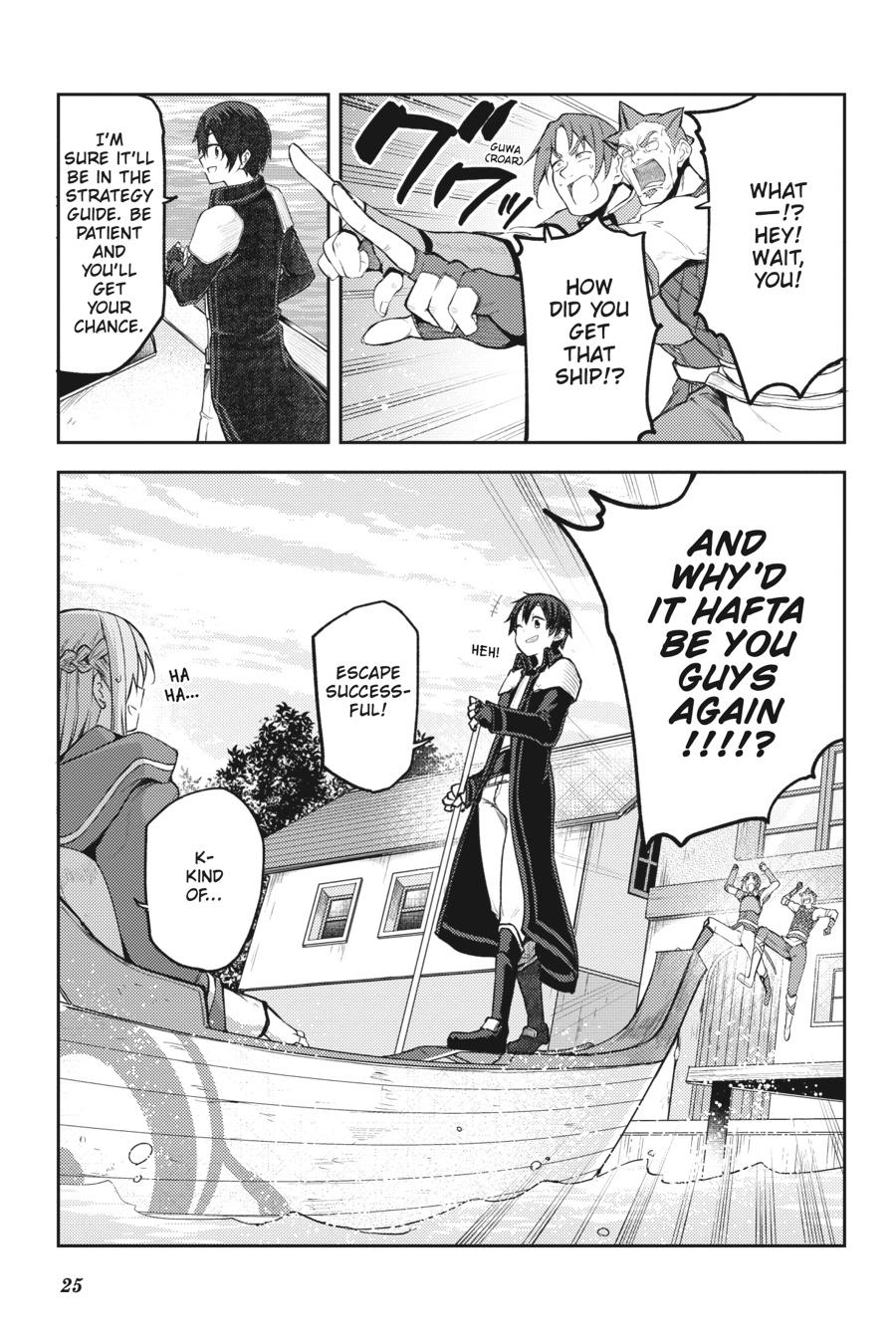 Sword Art Online: Progressive - Houei no Barcarole Chapter 7 page 25 - Chapter 7