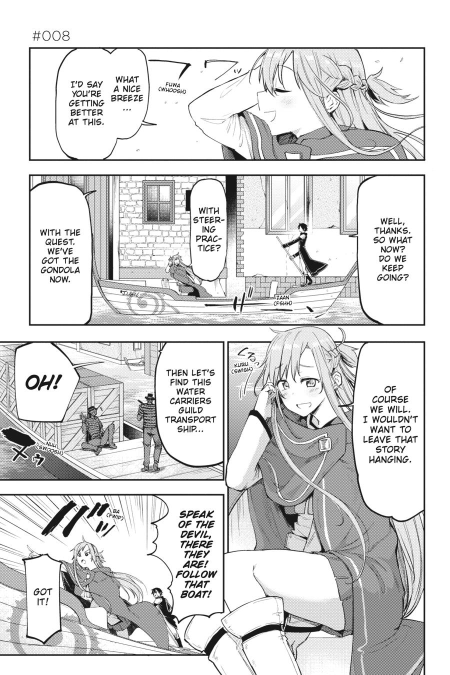 Sword Art Online: Progressive - Houei no Barcarole Chapter 8 page 1 - Chapter 8