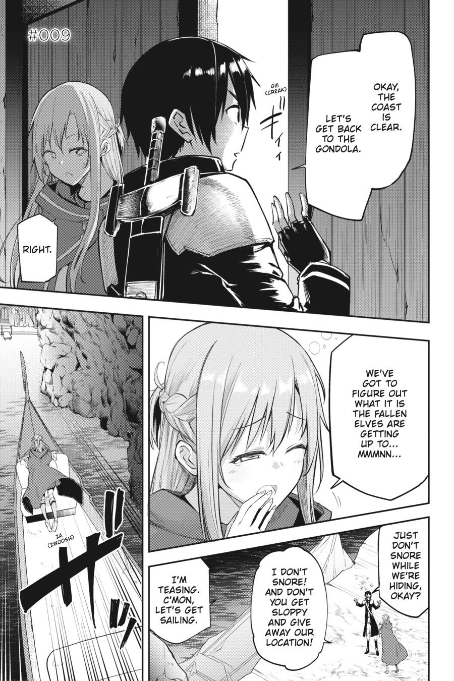 Sword Art Online: Progressive - Houei no Barcarole Chapter 9 page 1 - Chapter 9