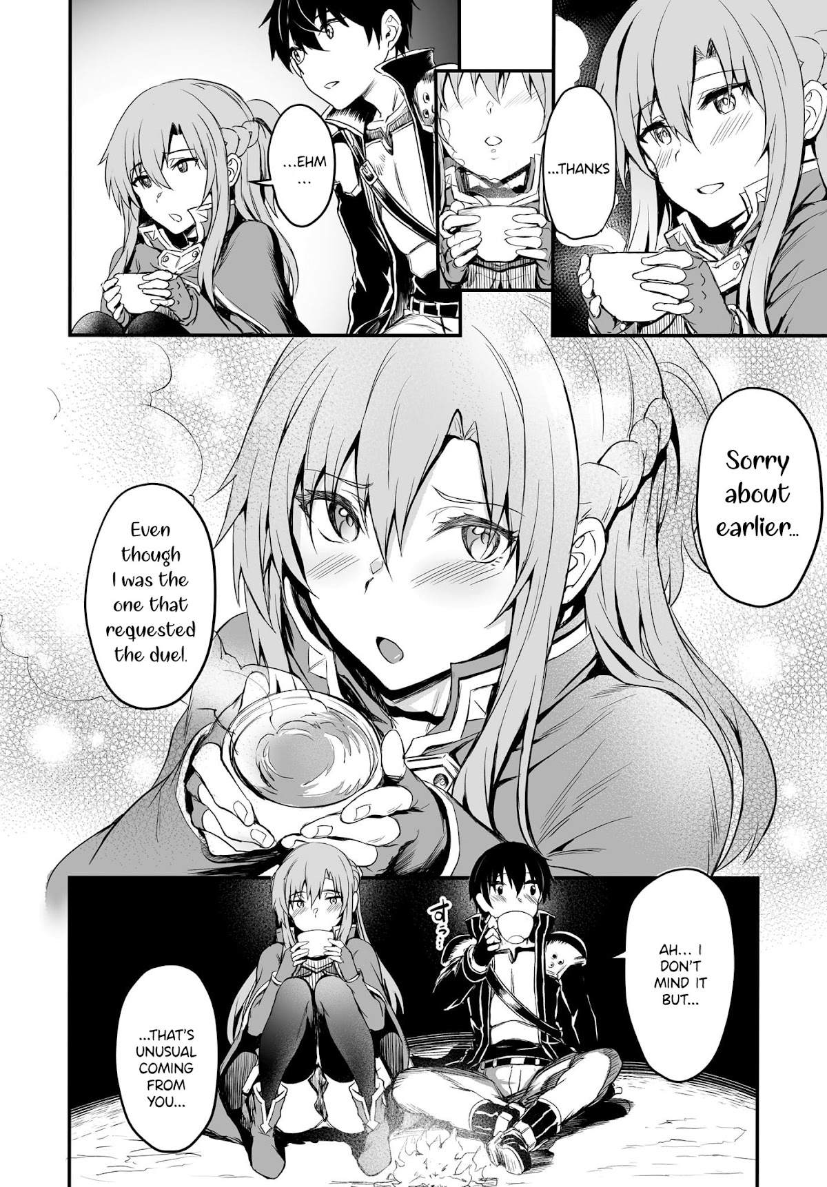 Sword Art Online: Progressive - Kuraki Yuuyami no Scherzo Chapter 0 page 10 - Chapter 0: [New correction 05-03]