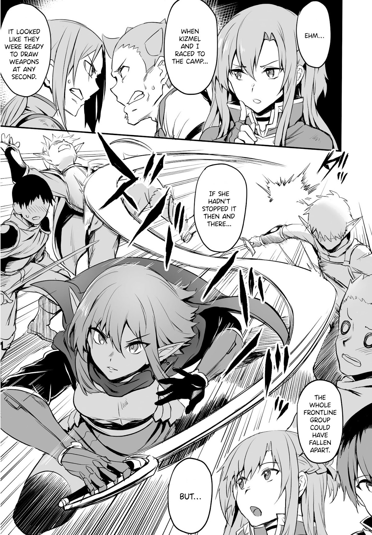 Sword Art Online: Progressive - Kuraki Yuuyami no Scherzo Chapter 0 page 17 - Chapter 0: [New correction 05-03]