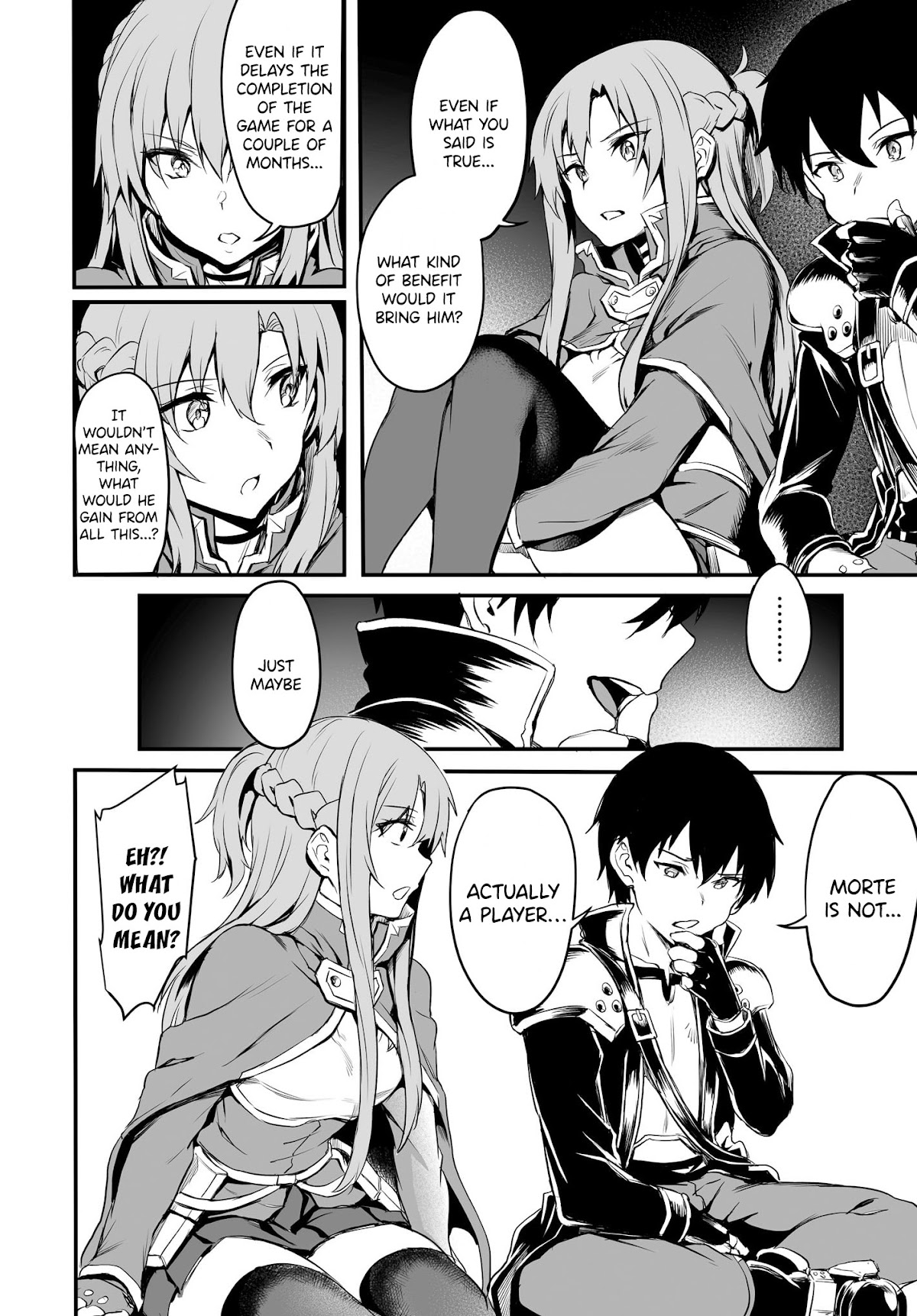 Sword Art Online: Progressive - Kuraki Yuuyami no Scherzo Chapter 0 page 18 - Chapter 0: [New correction 05-03]