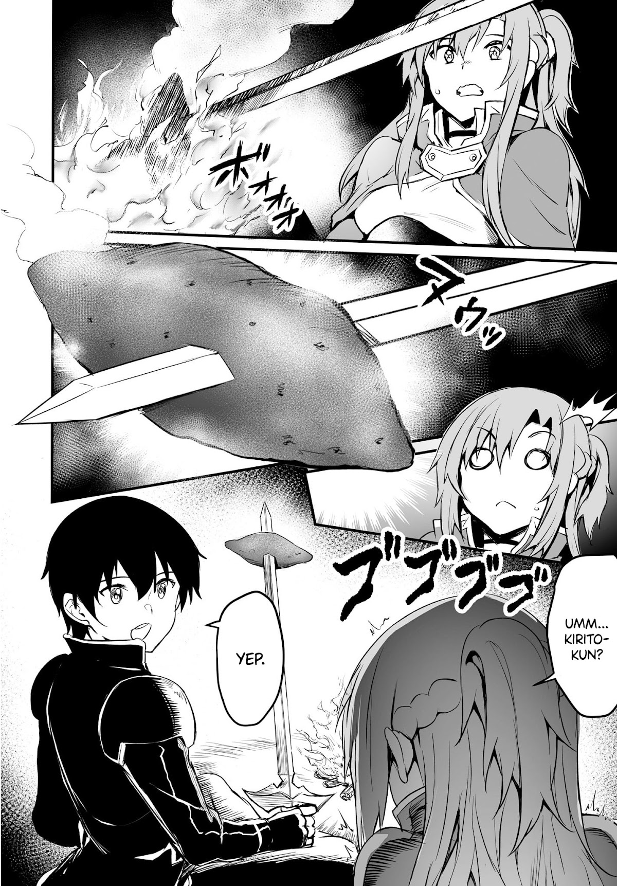 Sword Art Online: Progressive - Kuraki Yuuyami no Scherzo Chapter 0 page 22 - Chapter 0: [New correction 05-03]