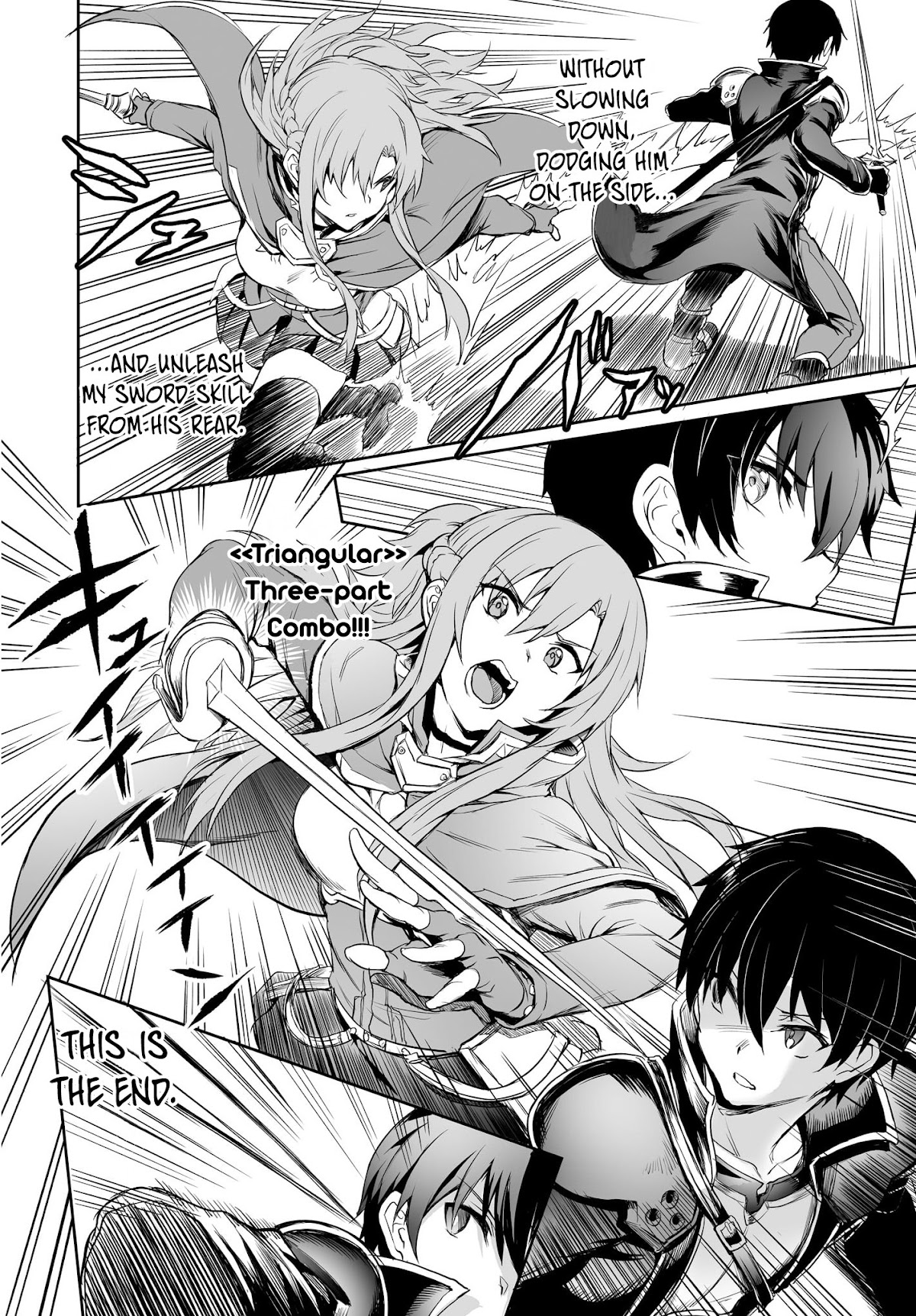 Sword Art Online: Progressive - Kuraki Yuuyami no Scherzo Chapter 0 page 4 - Chapter 0: [New correction 05-03]