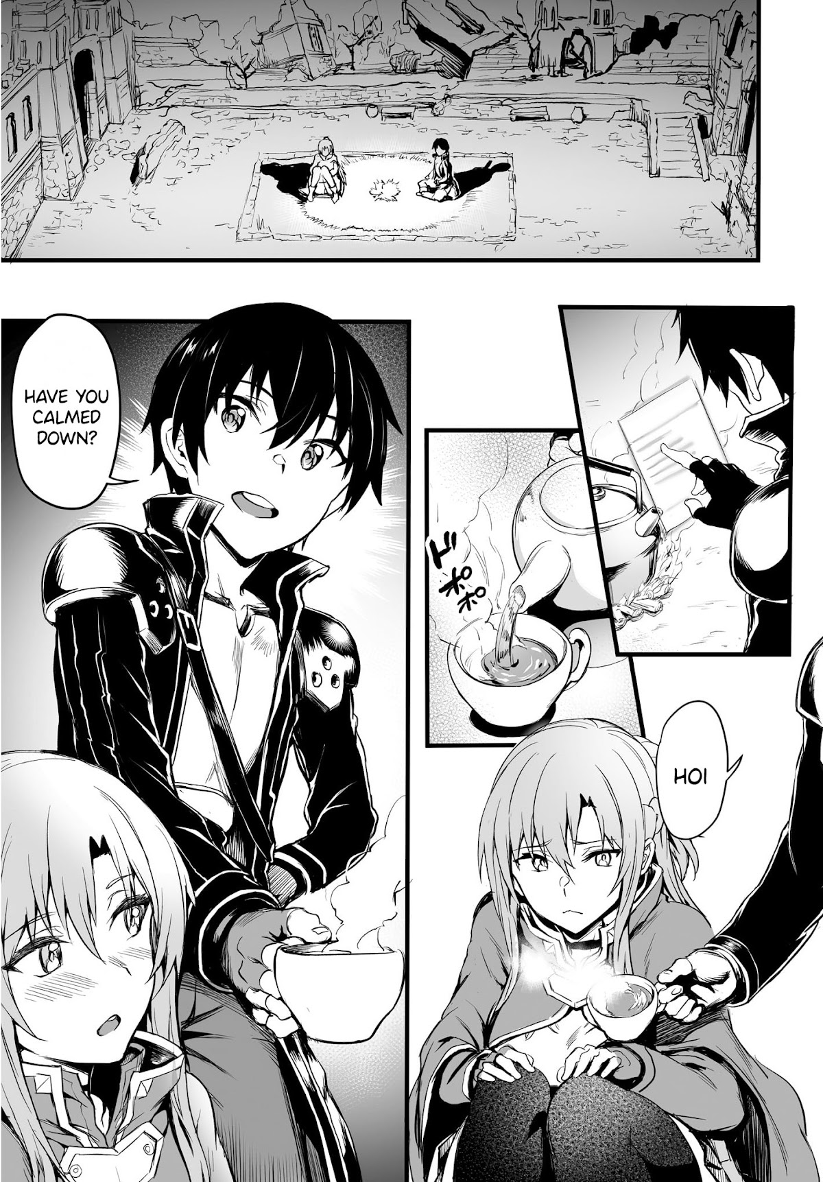Sword Art Online: Progressive - Kuraki Yuuyami no Scherzo Chapter 0 page 9 - Chapter 0: [New correction 05-03]
