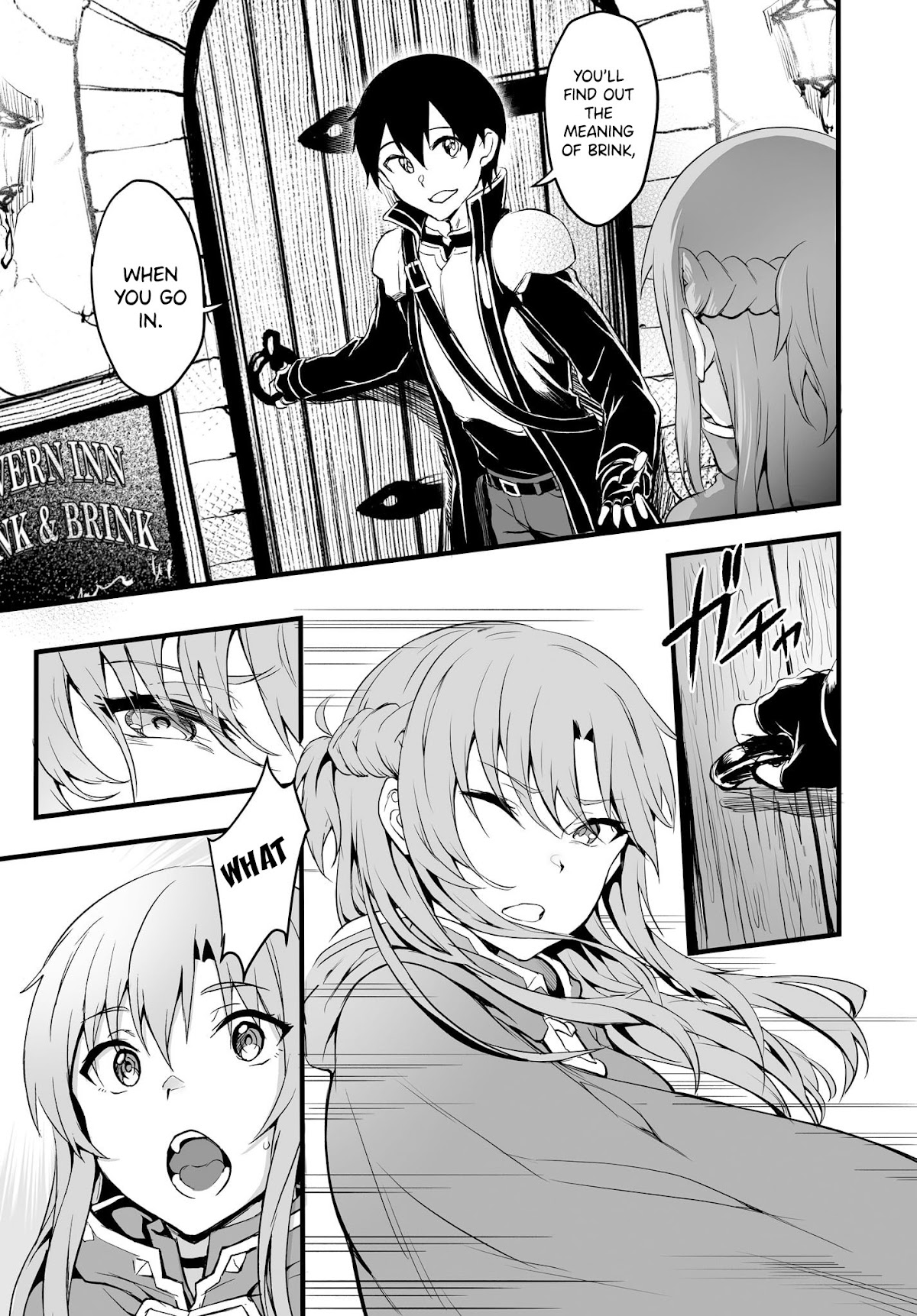 Sword Art Online: Progressive - Kuraki Yuuyami no Scherzo Chapter 1 page 11 - Chapter 1