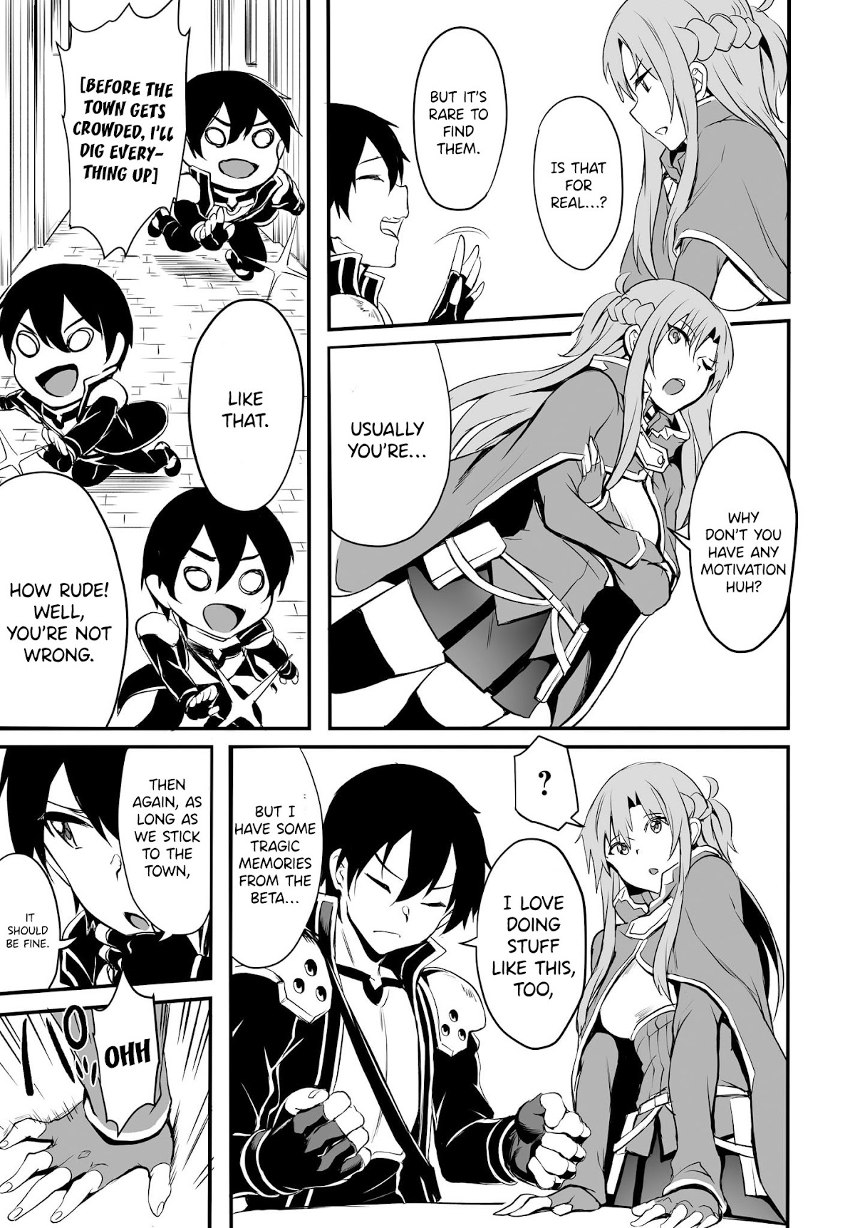 Sword Art Online: Progressive - Kuraki Yuuyami no Scherzo Chapter 1 page 25 - Chapter 1