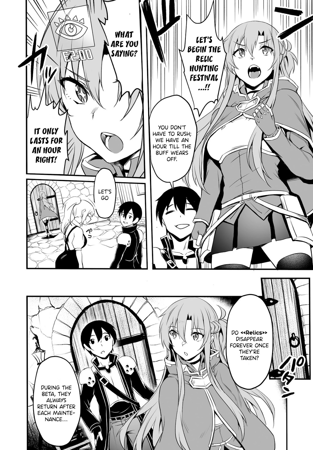 Sword Art Online: Progressive - Kuraki Yuuyami no Scherzo Chapter 1 page 26 - Chapter 1