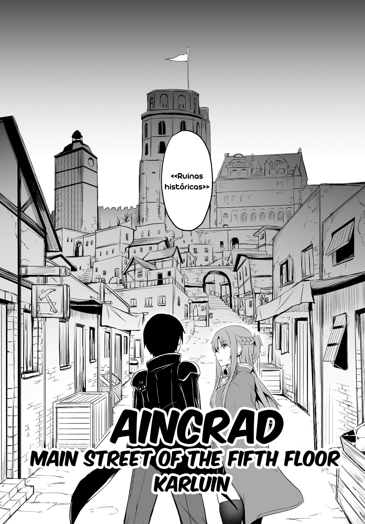 Sword Art Online: Progressive - Kuraki Yuuyami no Scherzo Chapter 1 page 4 - Chapter 1