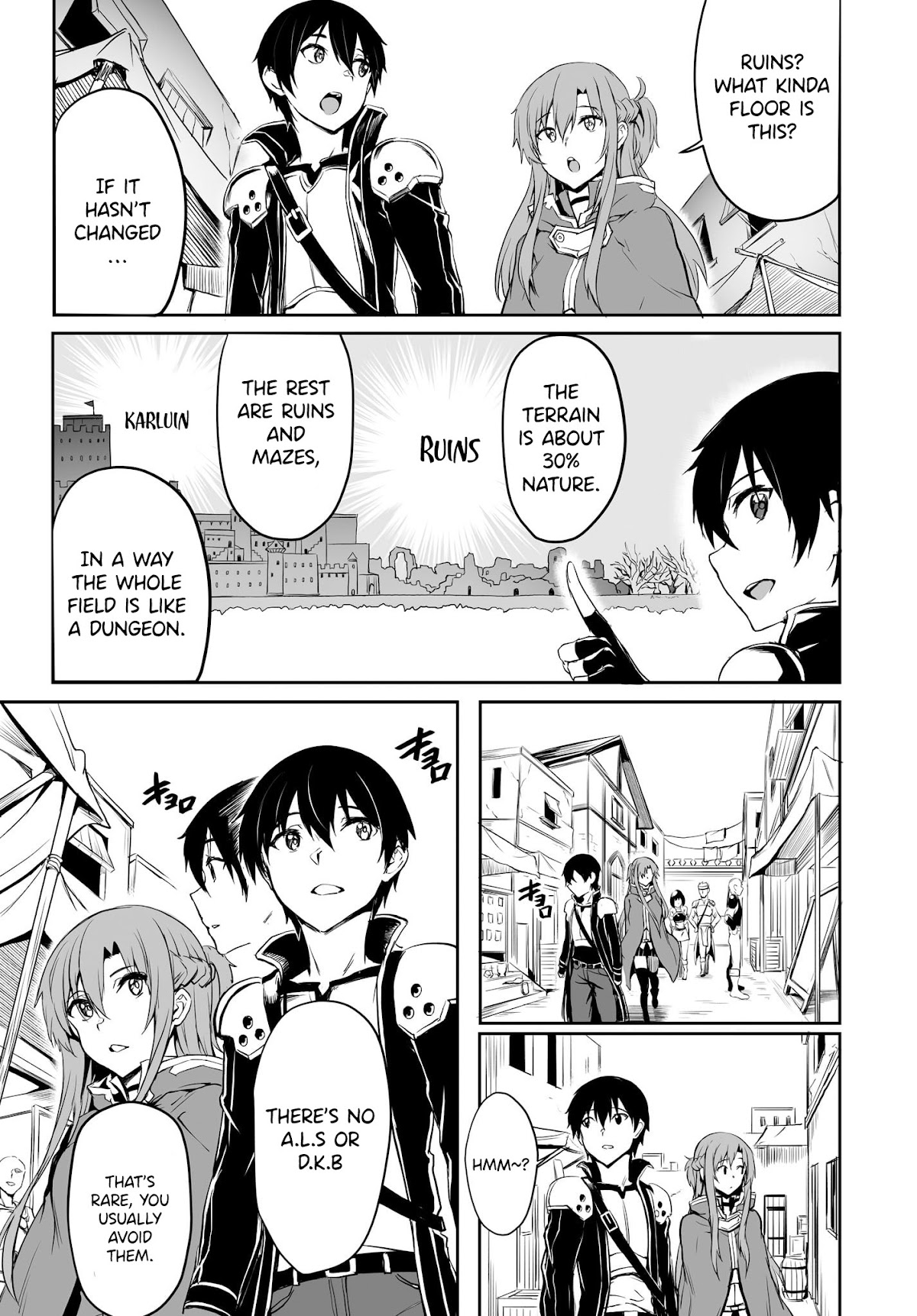 Sword Art Online: Progressive - Kuraki Yuuyami no Scherzo Chapter 1 page 5 - Chapter 1