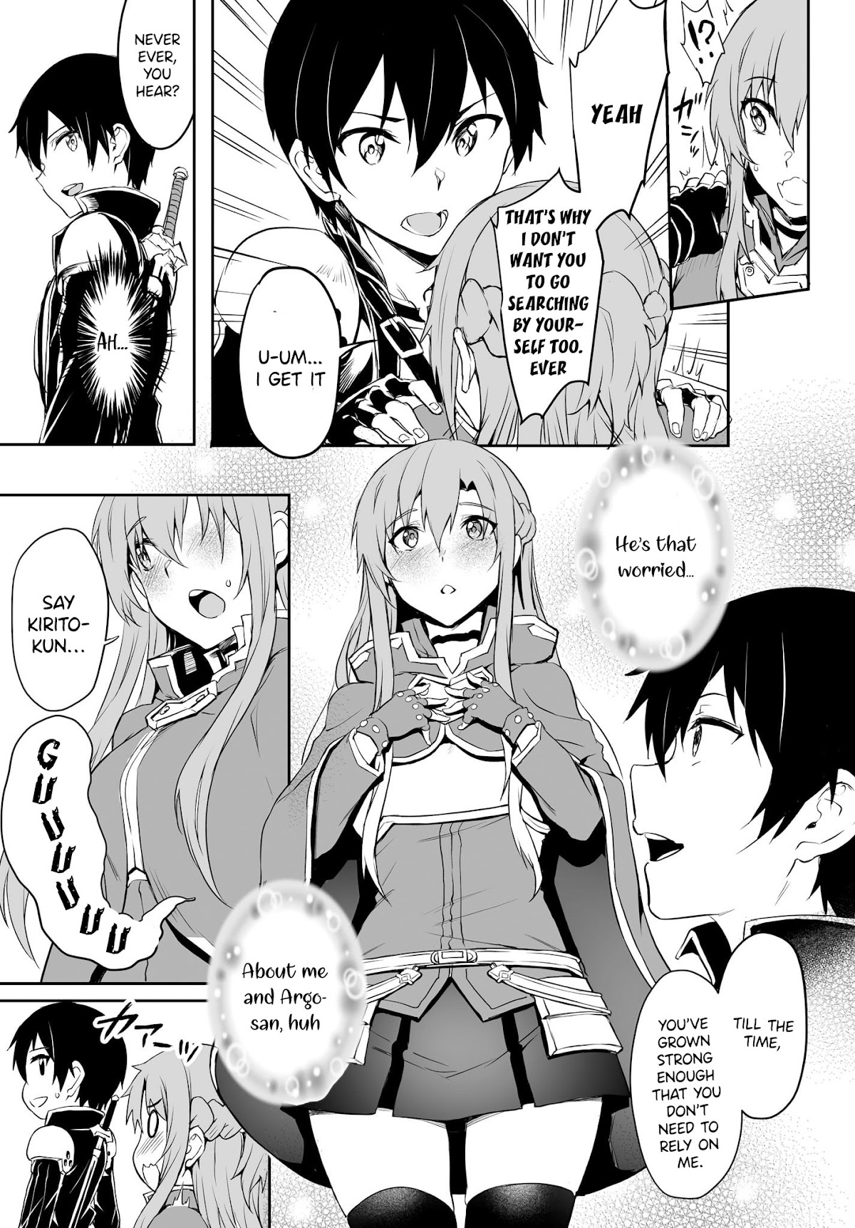 Sword Art Online: Progressive - Kuraki Yuuyami no Scherzo Chapter 1 page 7 - Chapter 1