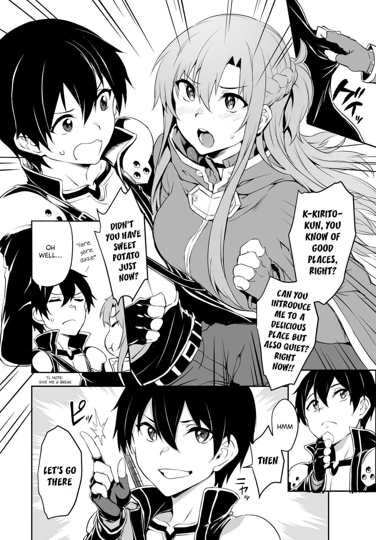 Sword Art Online: Progressive - Kuraki Yuuyami no Scherzo Chapter 1 page 8 - Chapter 1