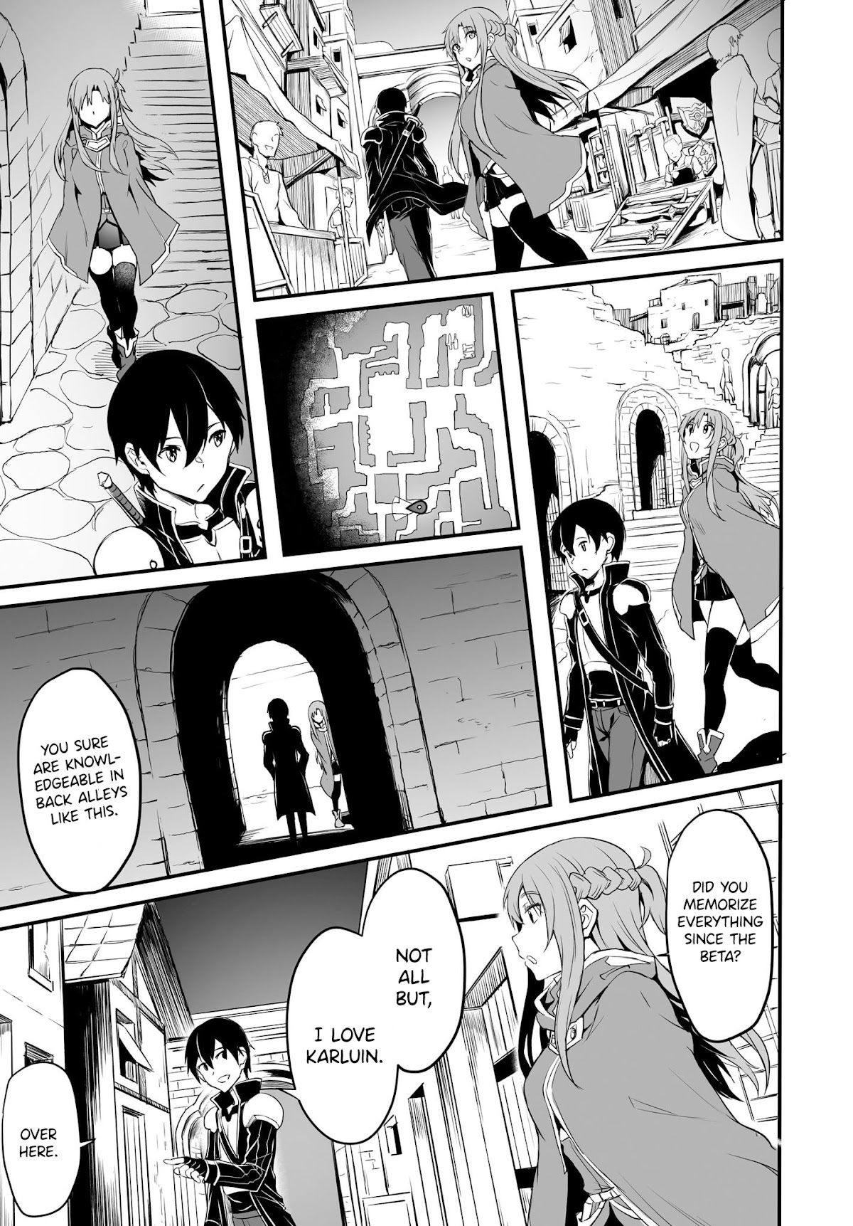 Sword Art Online: Progressive - Kuraki Yuuyami no Scherzo Chapter 1 page 9 - Chapter 1