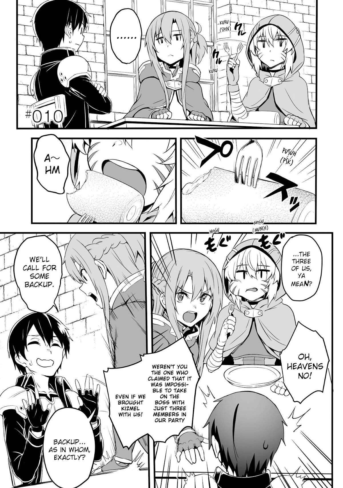 Sword Art Online: Progressive - Kuraki Yuuyami no Scherzo Chapter 10 page 1 - Chapter 10: 010