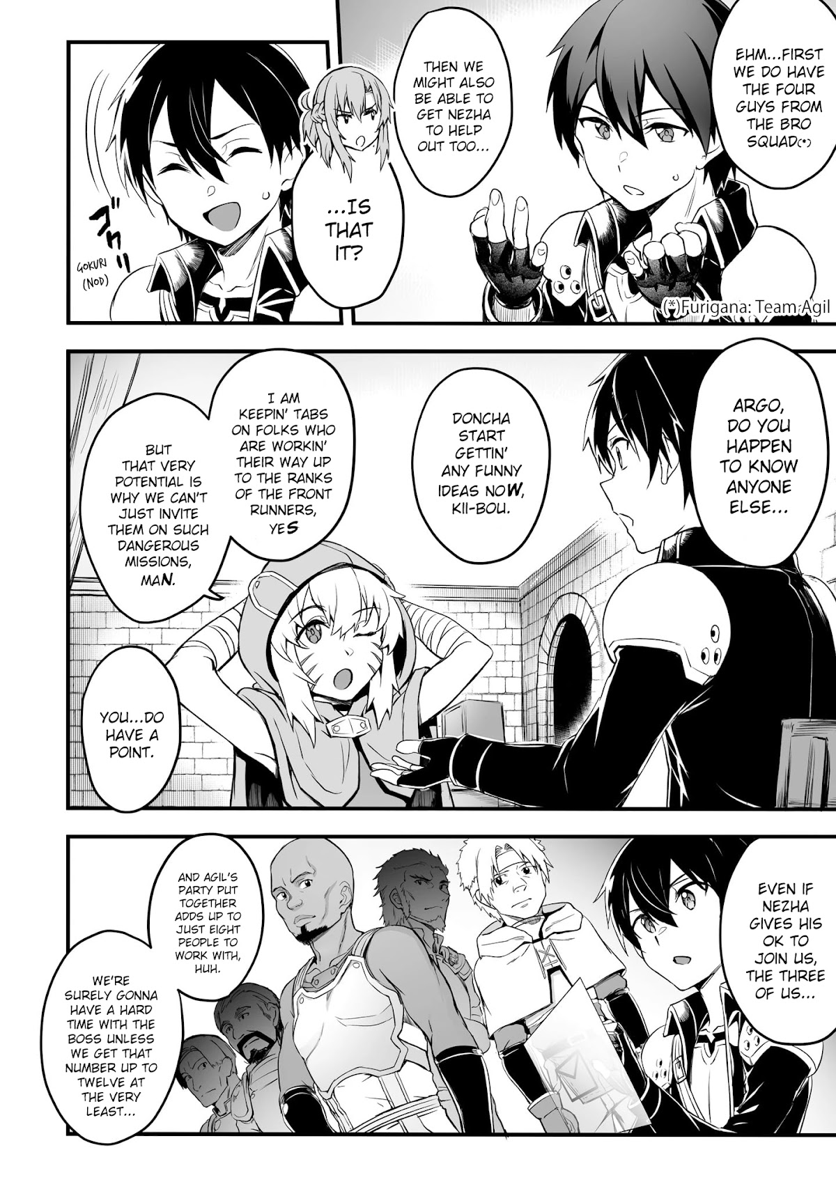 Sword Art Online: Progressive - Kuraki Yuuyami no Scherzo Chapter 10 page 2 - Chapter 10: 010