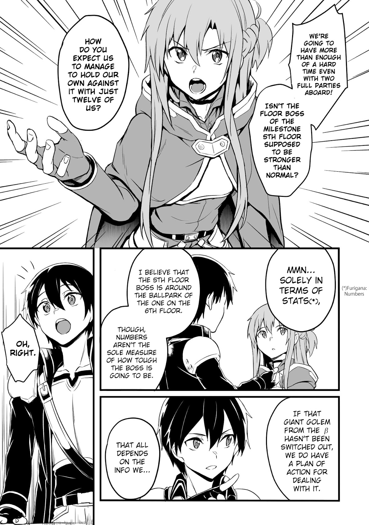 Sword Art Online: Progressive - Kuraki Yuuyami no Scherzo Chapter 10 page 3 - Chapter 10: 010