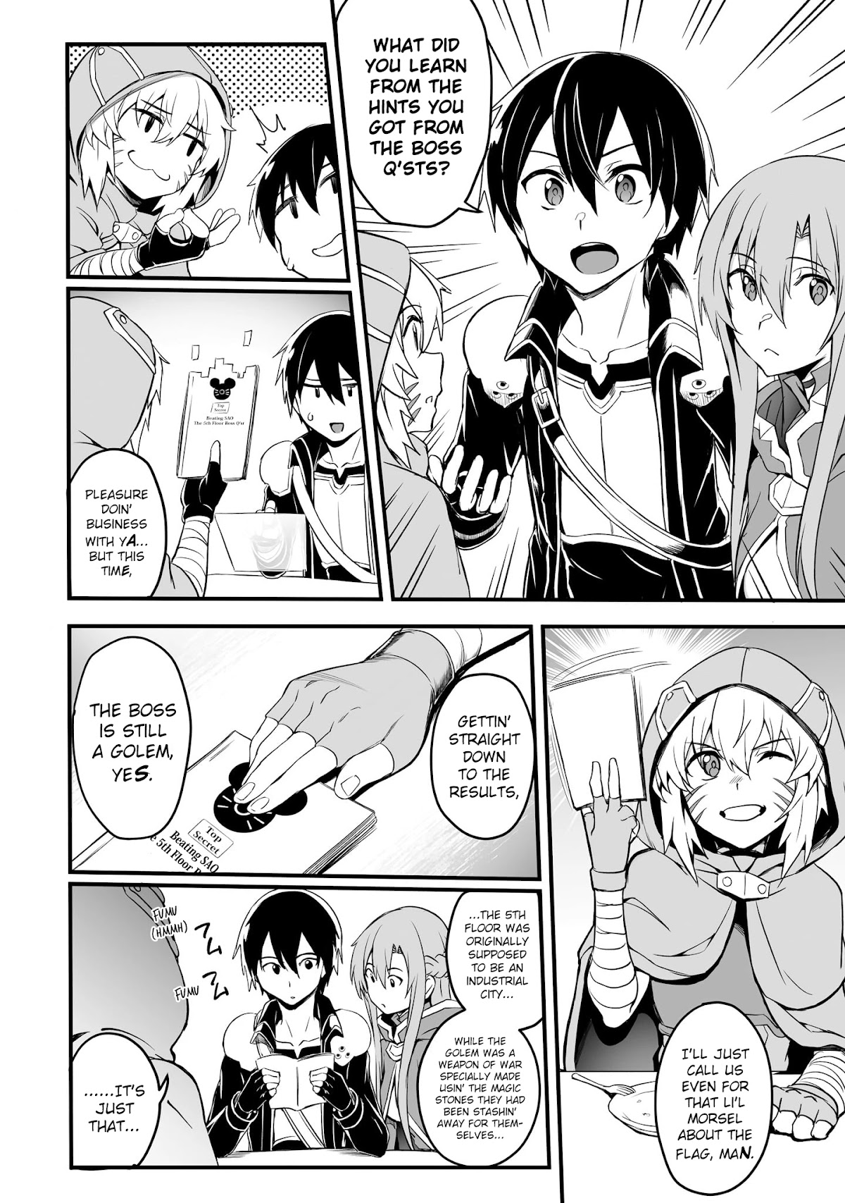 Sword Art Online: Progressive - Kuraki Yuuyami no Scherzo Chapter 10 page 4 - Chapter 10: 010