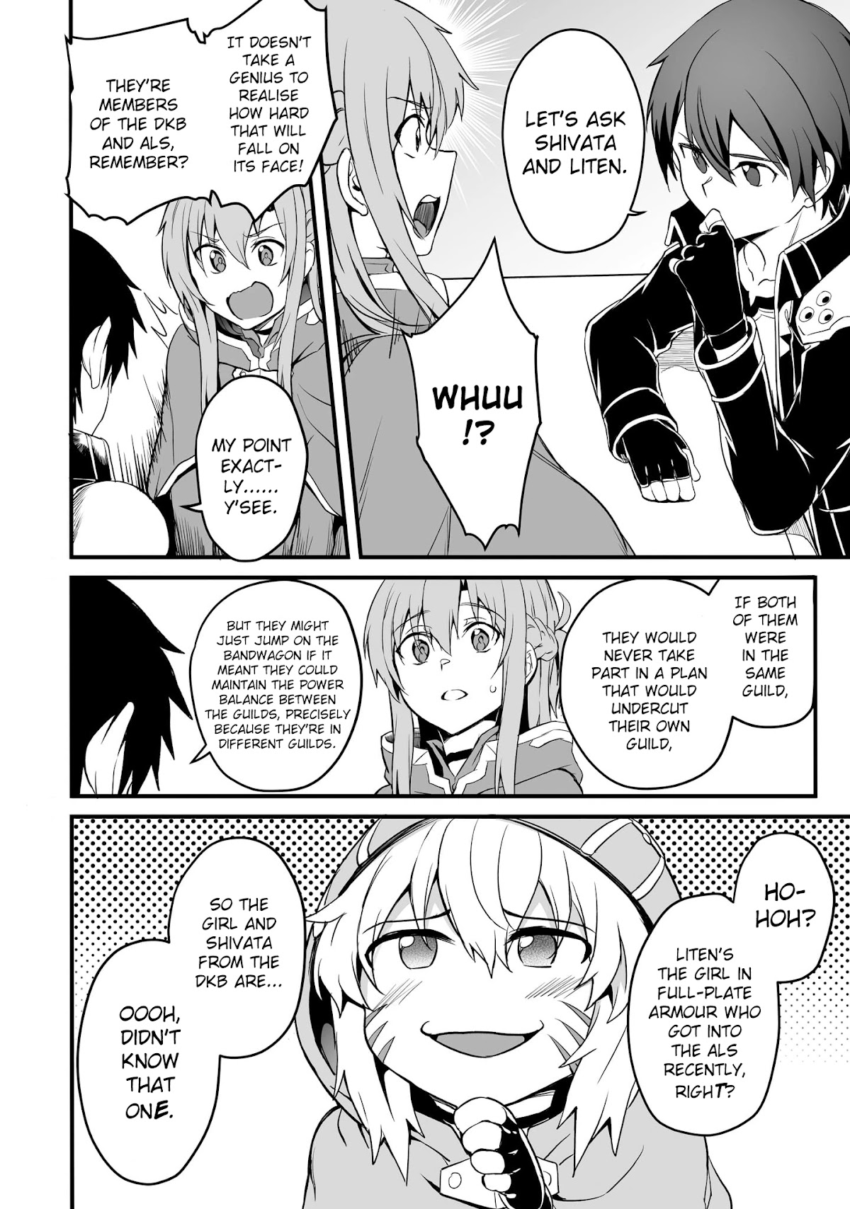 Sword Art Online: Progressive - Kuraki Yuuyami no Scherzo Chapter 10 page 6 - Chapter 10: 010