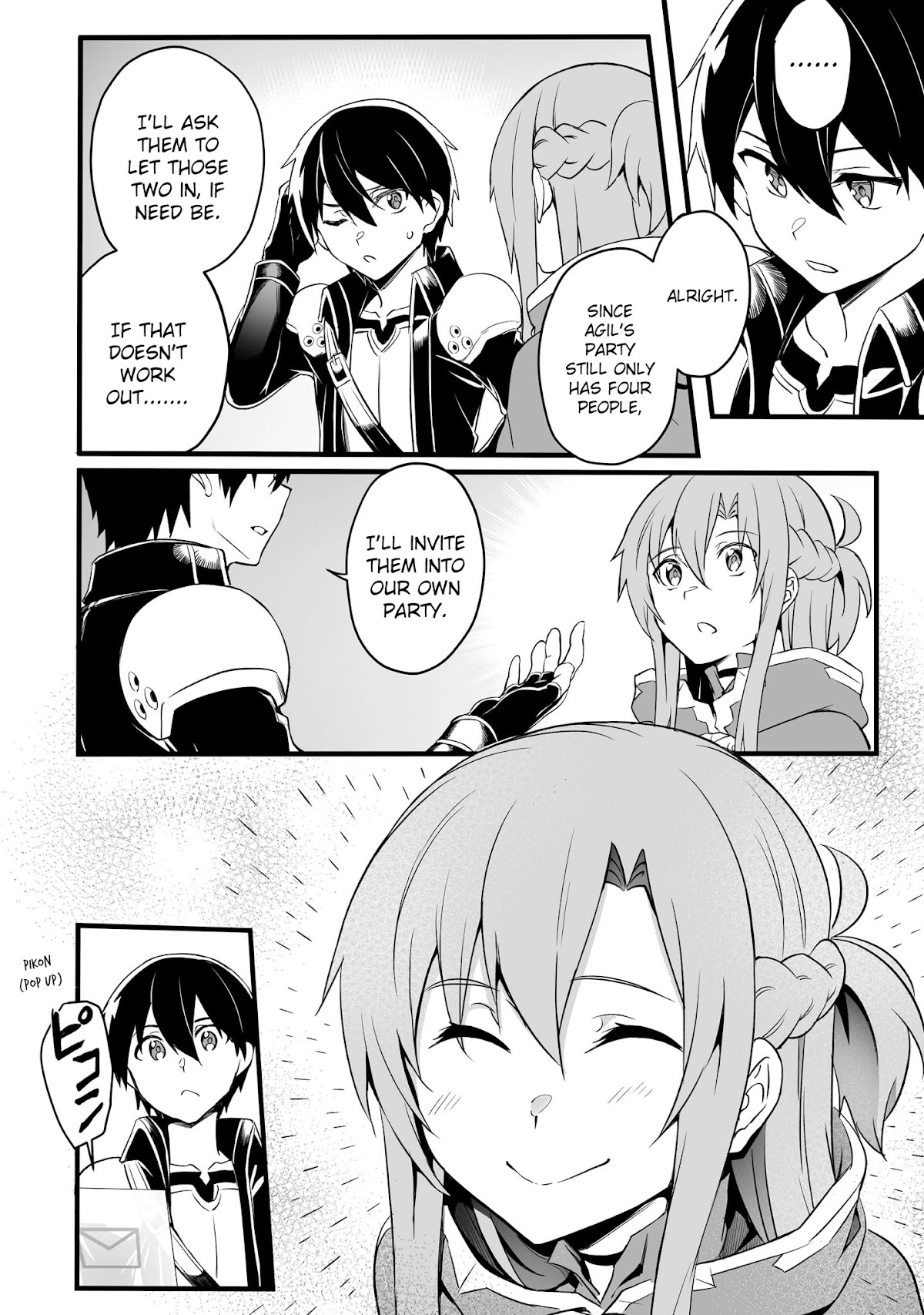 Sword Art Online: Progressive - Kuraki Yuuyami no Scherzo Chapter 10 page 8 - Chapter 10: 010