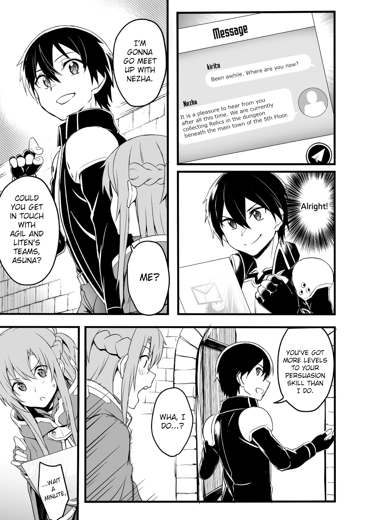 Sword Art Online: Progressive - Kuraki Yuuyami no Scherzo Chapter 10 page 9 - Chapter 10: 010