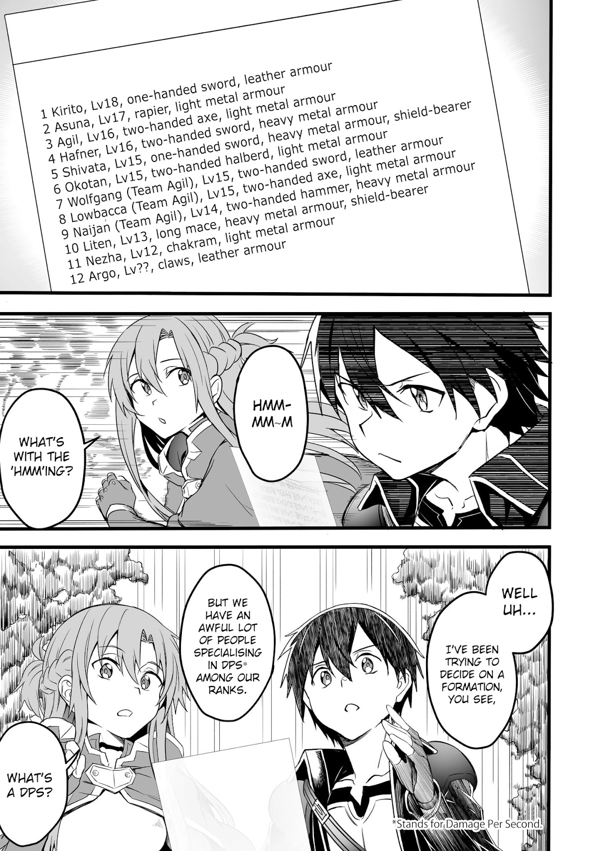 Sword Art Online: Progressive - Kuraki Yuuyami no Scherzo Chapter 11 page 12 - Chapter 11: 011