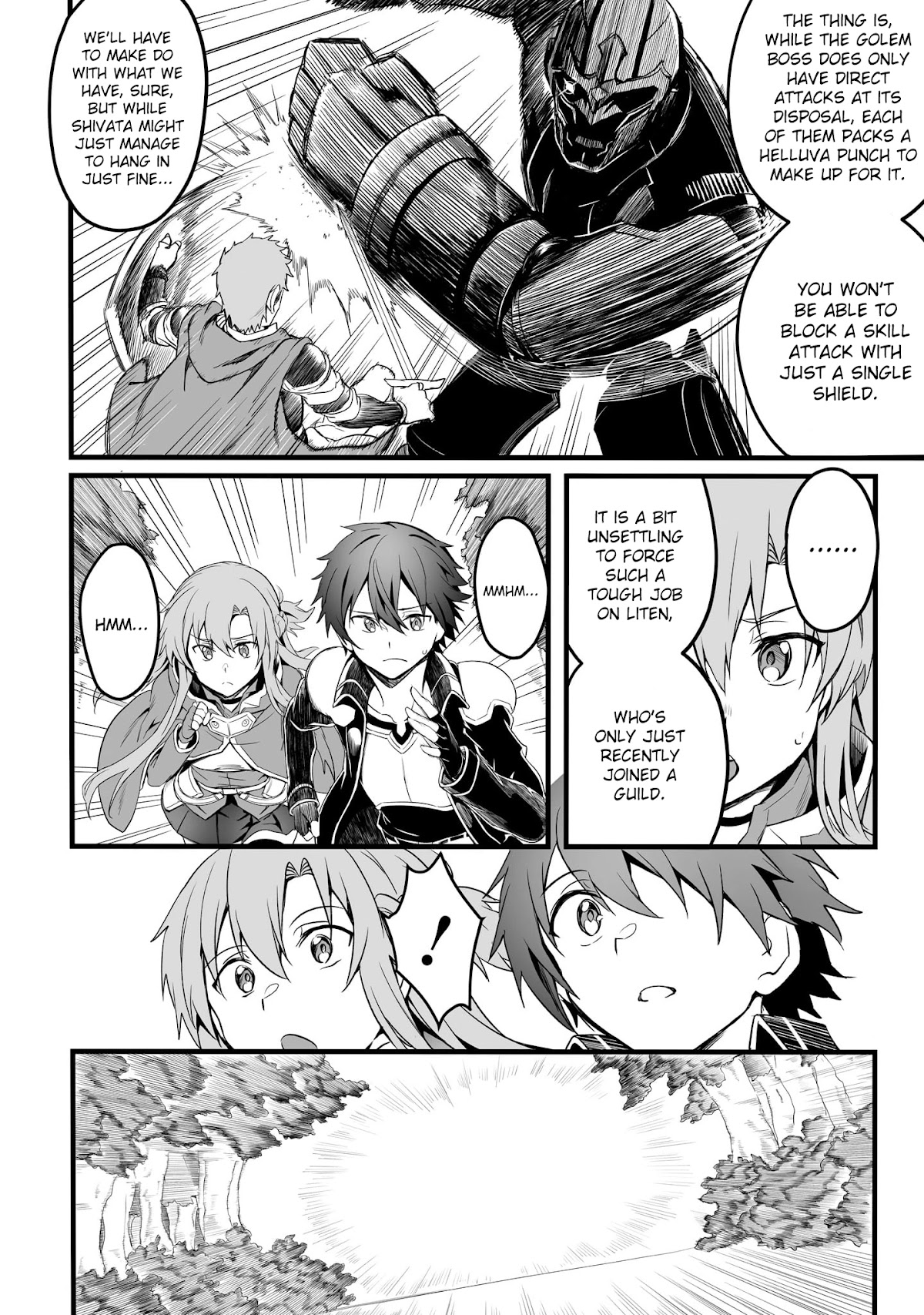 Sword Art Online: Progressive - Kuraki Yuuyami no Scherzo Chapter 11 page 15 - Chapter 11: 011