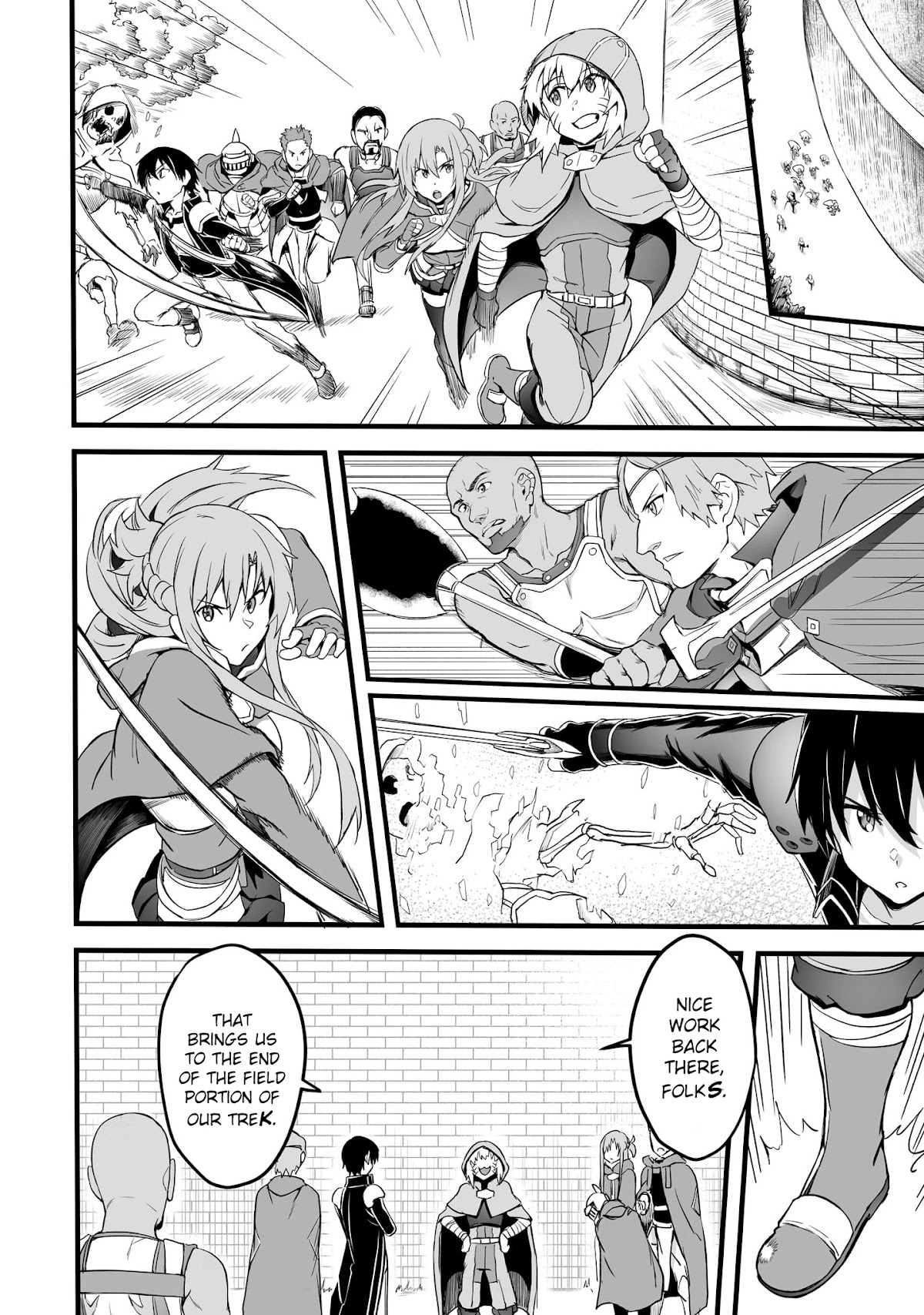 Sword Art Online: Progressive - Kuraki Yuuyami no Scherzo Chapter 11 page 17 - Chapter 11: 011