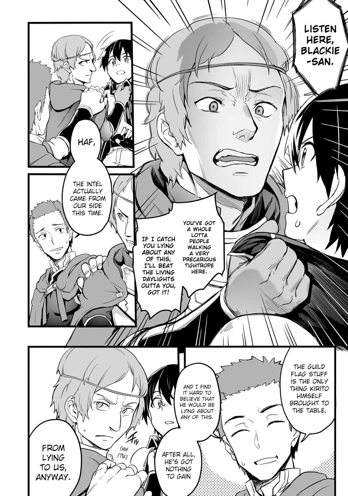 Sword Art Online: Progressive - Kuraki Yuuyami no Scherzo Chapter 11 page 2 - Chapter 11: 011
