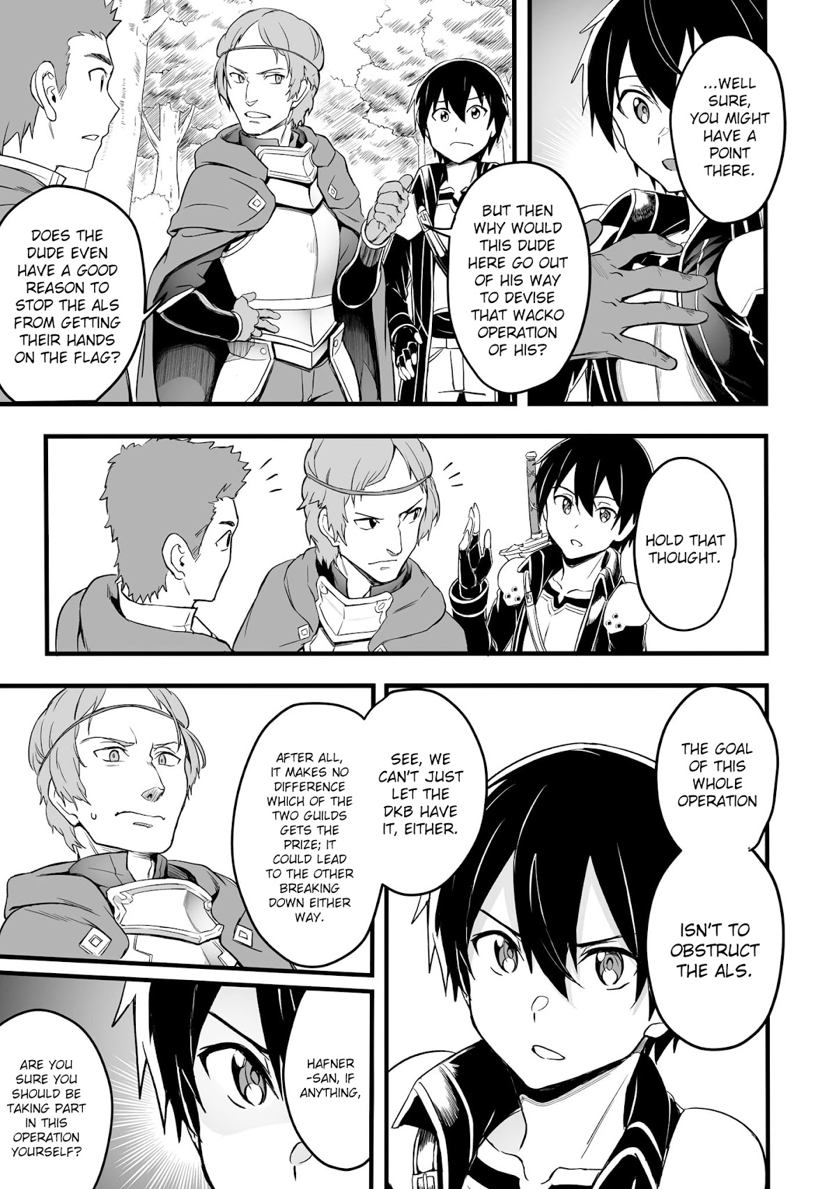 Sword Art Online: Progressive - Kuraki Yuuyami no Scherzo Chapter 11 page 3 - Chapter 11: 011